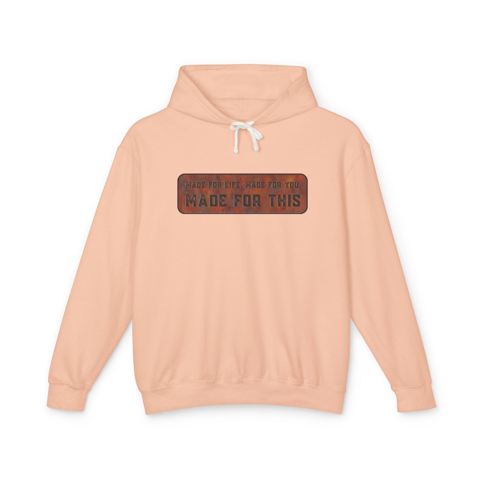 Made for This Unisex Lightweight Hooded Sweatshirt, Perfect for Gifts, Cozy Casual Wear, Everyday Comfort, Fall Fashion