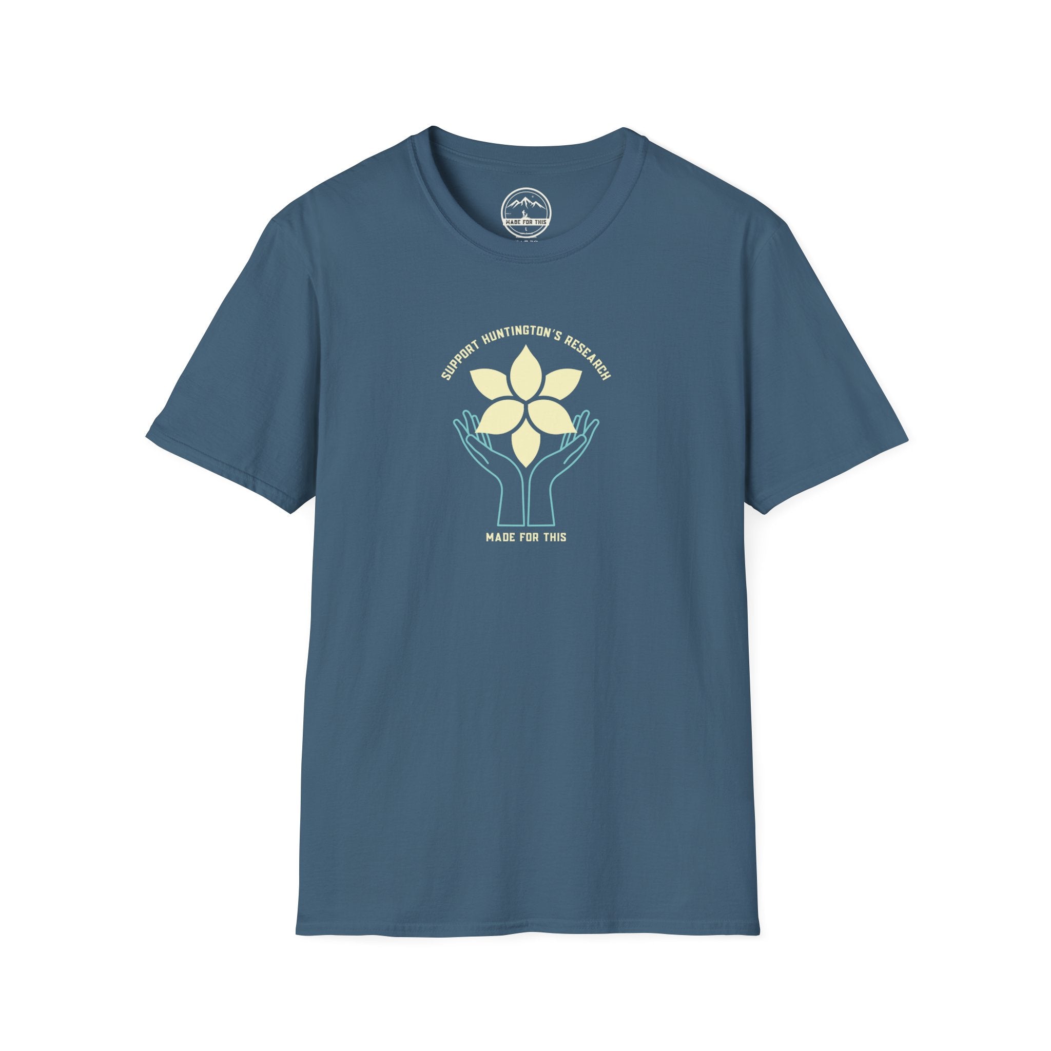 Support Huntington's Research | Made For This | Softstyle T-Shirt, Comfortable Tee, Gift for Friends, Casual Wear, Research Fundraiser