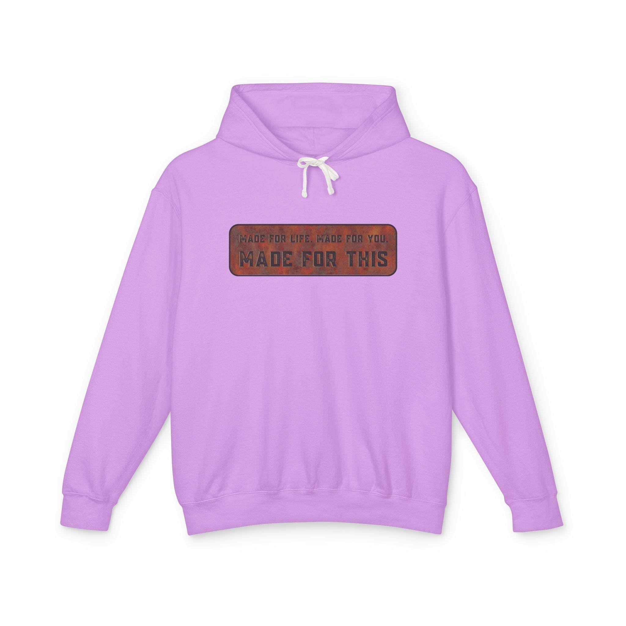 Made for This Unisex Lightweight Hooded Sweatshirt, Perfect for Gifts, Cozy Casual Wear, Everyday Comfort, Fall Fashion