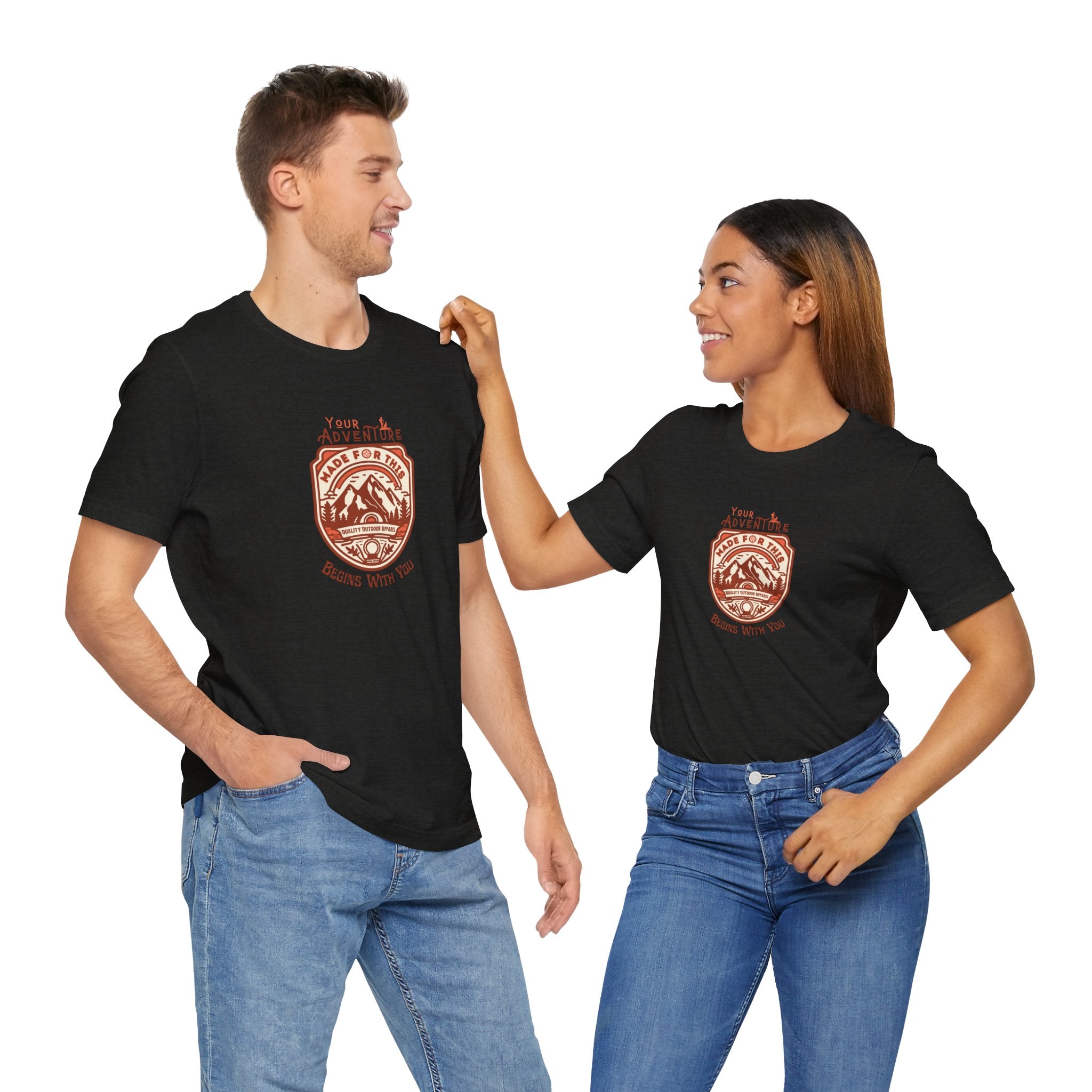 Your Adventure Begins With You Unisex Tee - Perfect for Outdoor Enthusiasts, Travel Lovers, Gifts, Summer Outfits, Adventure Gear