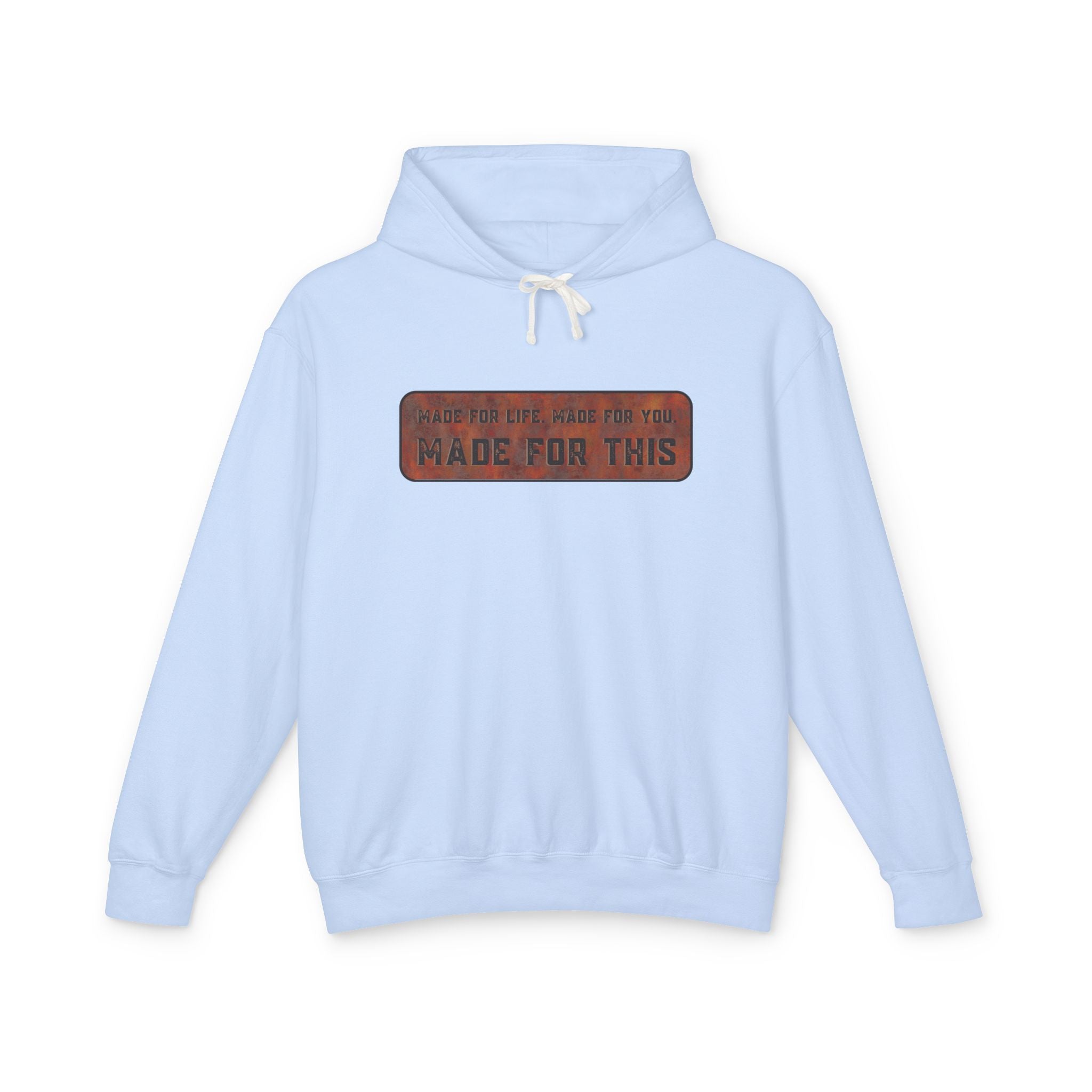 Made for This Unisex Lightweight Hooded Sweatshirt, Perfect for Gifts, Cozy Casual Wear, Everyday Comfort, Fall Fashion