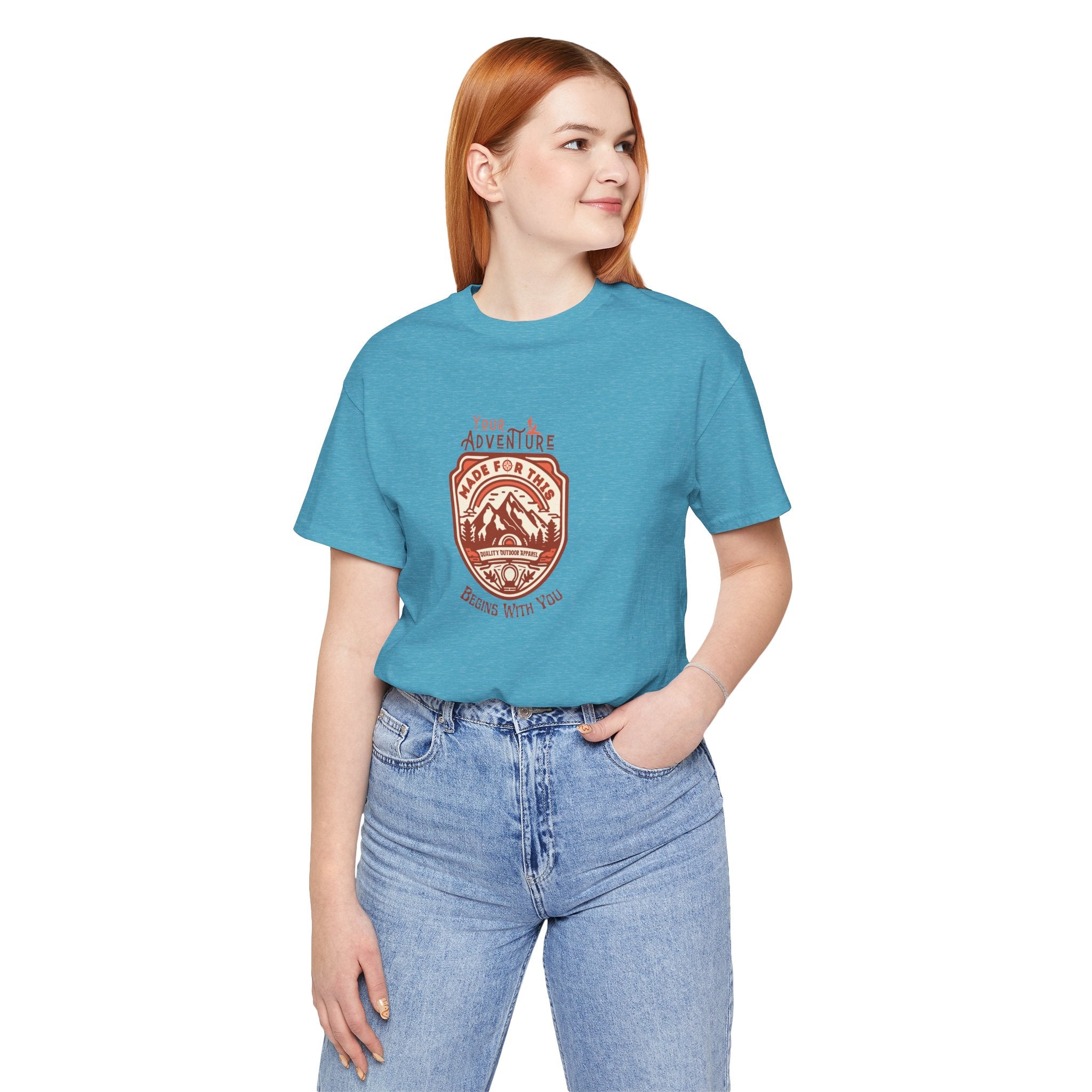 Your Adventure Begins With You Unisex Tee - Perfect for Outdoor Enthusiasts, Travel Lovers, Gifts, Summer Outfits, Adventure Gear
