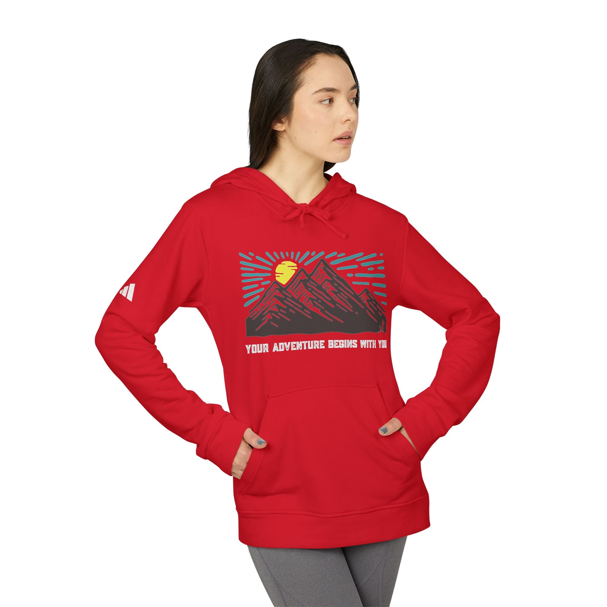 Your Adventure Begins With You Fleece Hoodie, Cozy Hoodie for Adventurers, Unisex Outdoor Sweatshirt, Casual Comfort Layer, Perfect Gift for [...]
