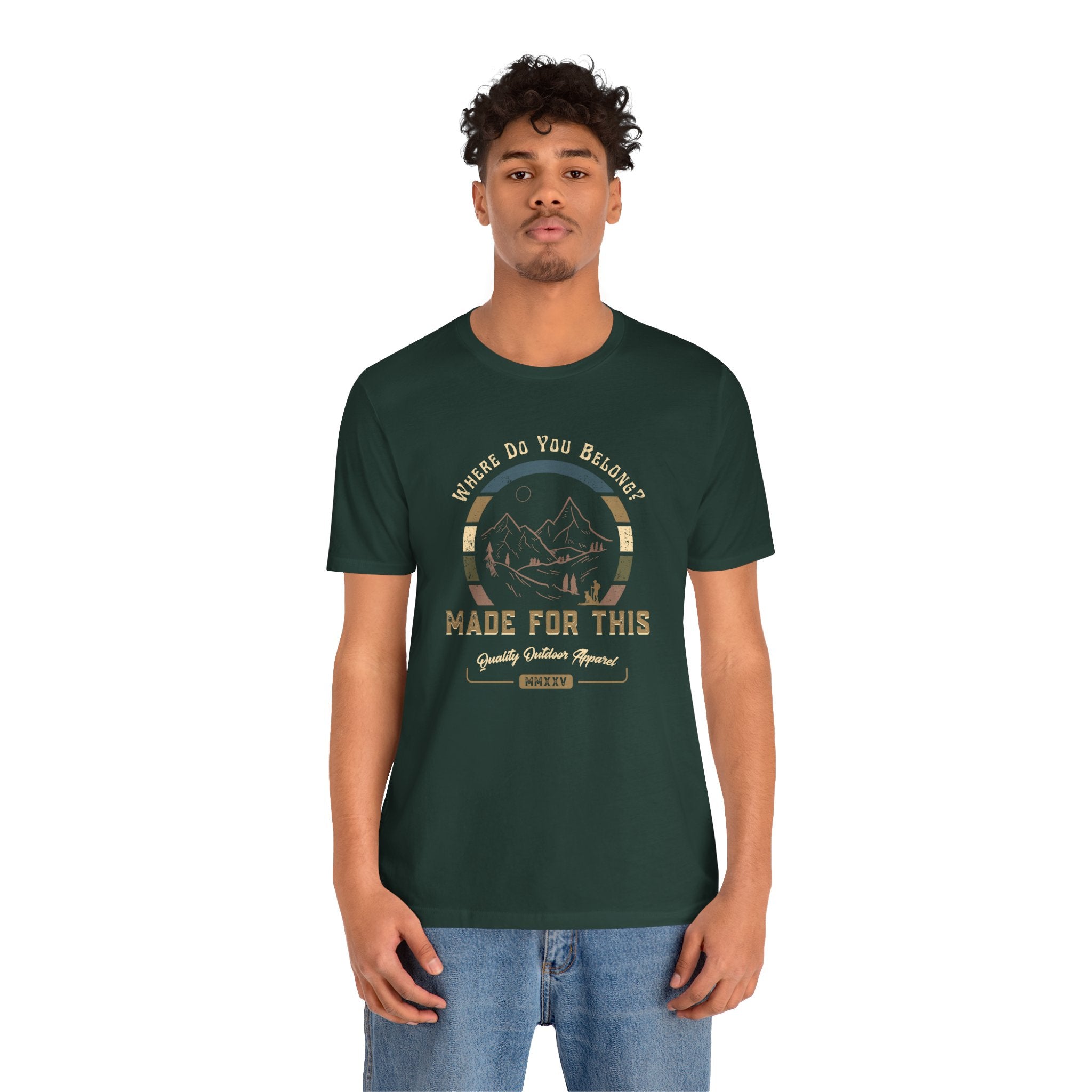 Adventure-Inspired Unisex Tee - Perfect for Nature Lovers, Gift for Hikers, Casual Wear, Outdoor Events, Travel Apparel