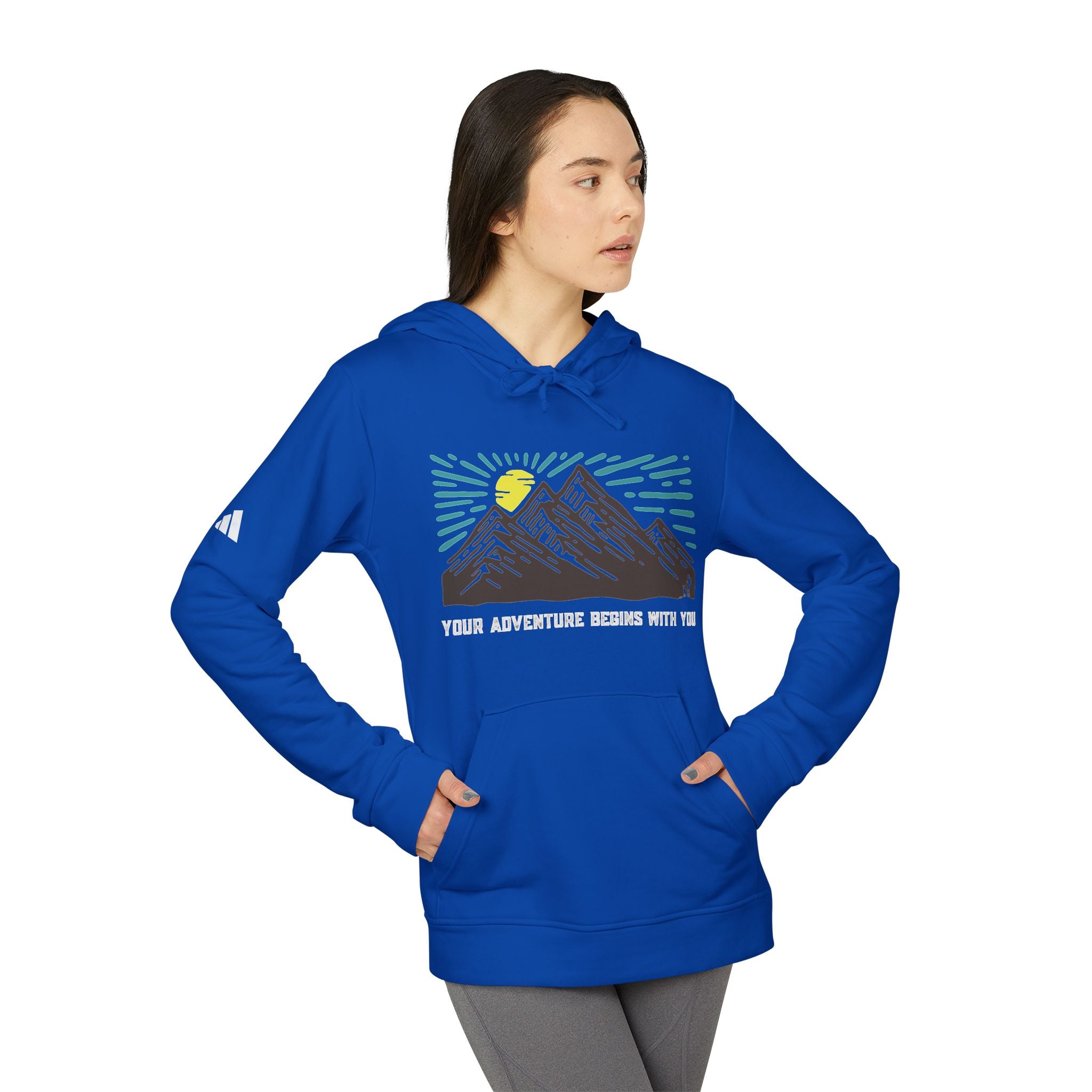 Your Adventure Begins With You Fleece Hoodie, Cozy Hoodie for Adventurers, Unisex Outdoor Sweatshirt, Casual Comfort Layer, Perfect Gift for [...]