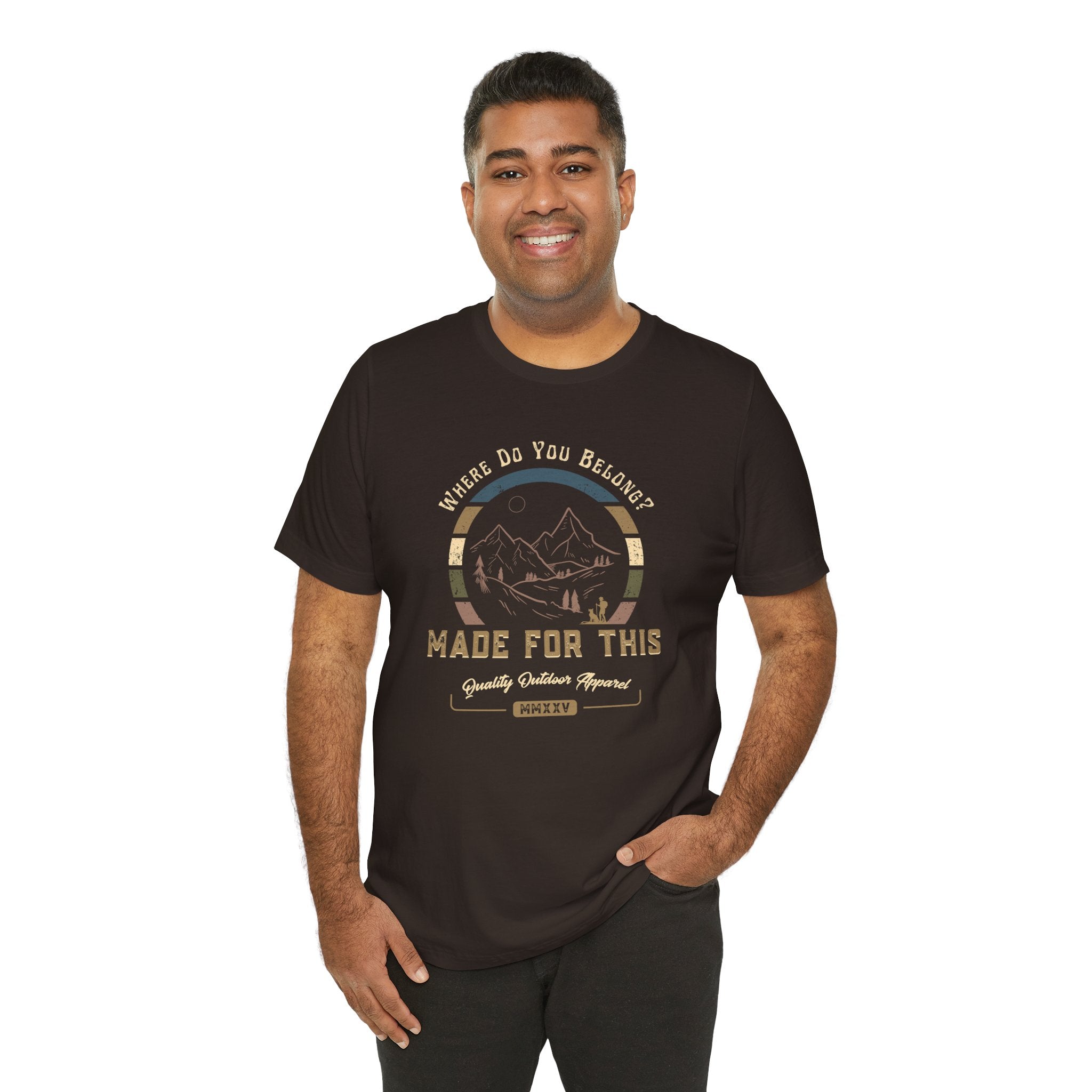 Adventure-Inspired Unisex Tee - Perfect for Nature Lovers, Gift for Hikers, Casual Wear, Outdoor Events, Travel Apparel