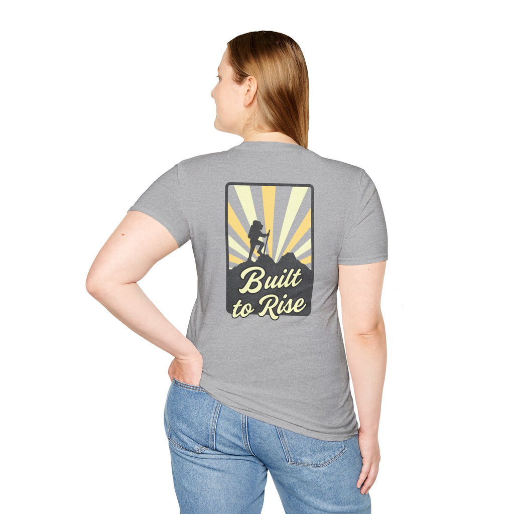 Adventure-Inspired Unisex Softstyle T-Shirt, Hiking Shirt, Motivational Quote Tee, Outdoor Enthusiast Gift, Travel Apparel, Unisex [...]