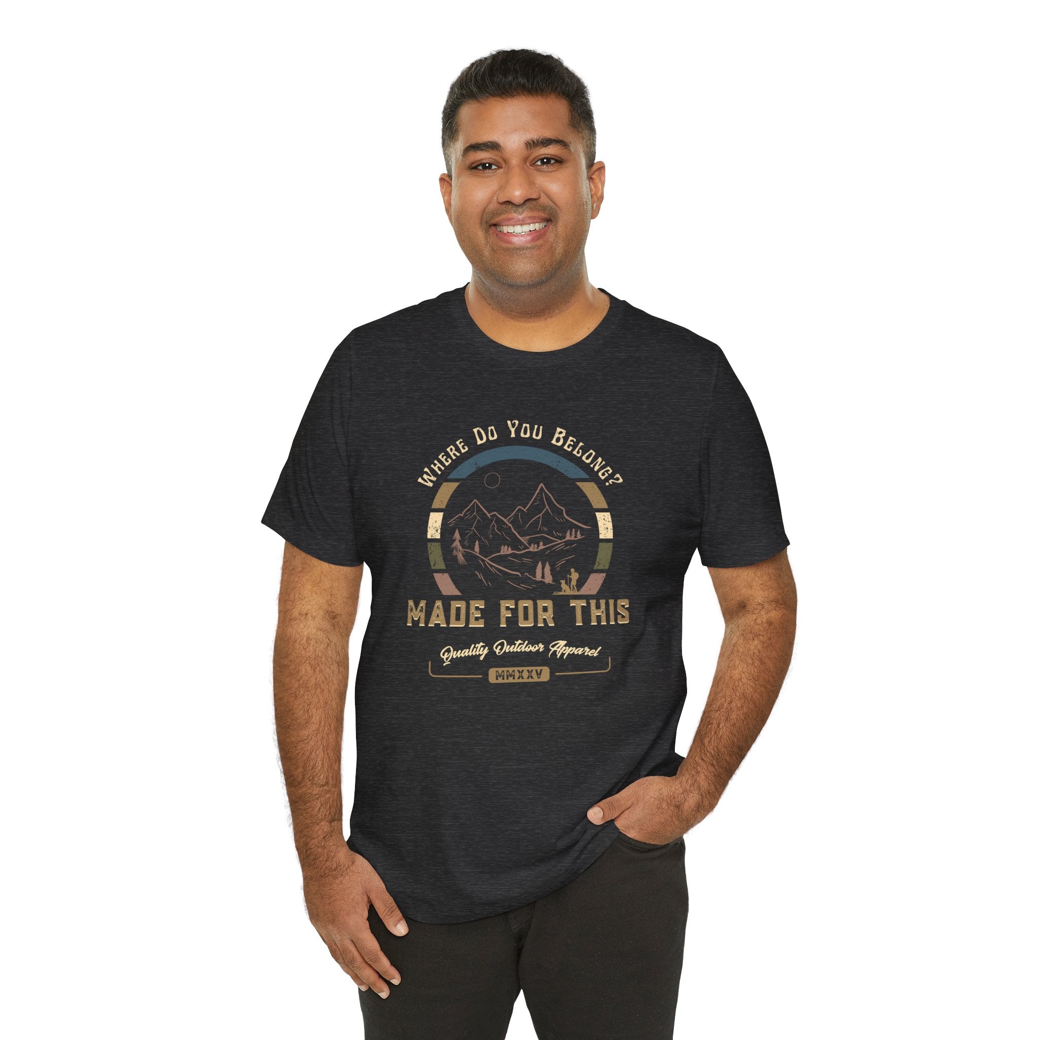 Adventure-Inspired Unisex Tee - Perfect for Nature Lovers, Gift for Hikers, Casual Wear, Outdoor Events, Travel Apparel