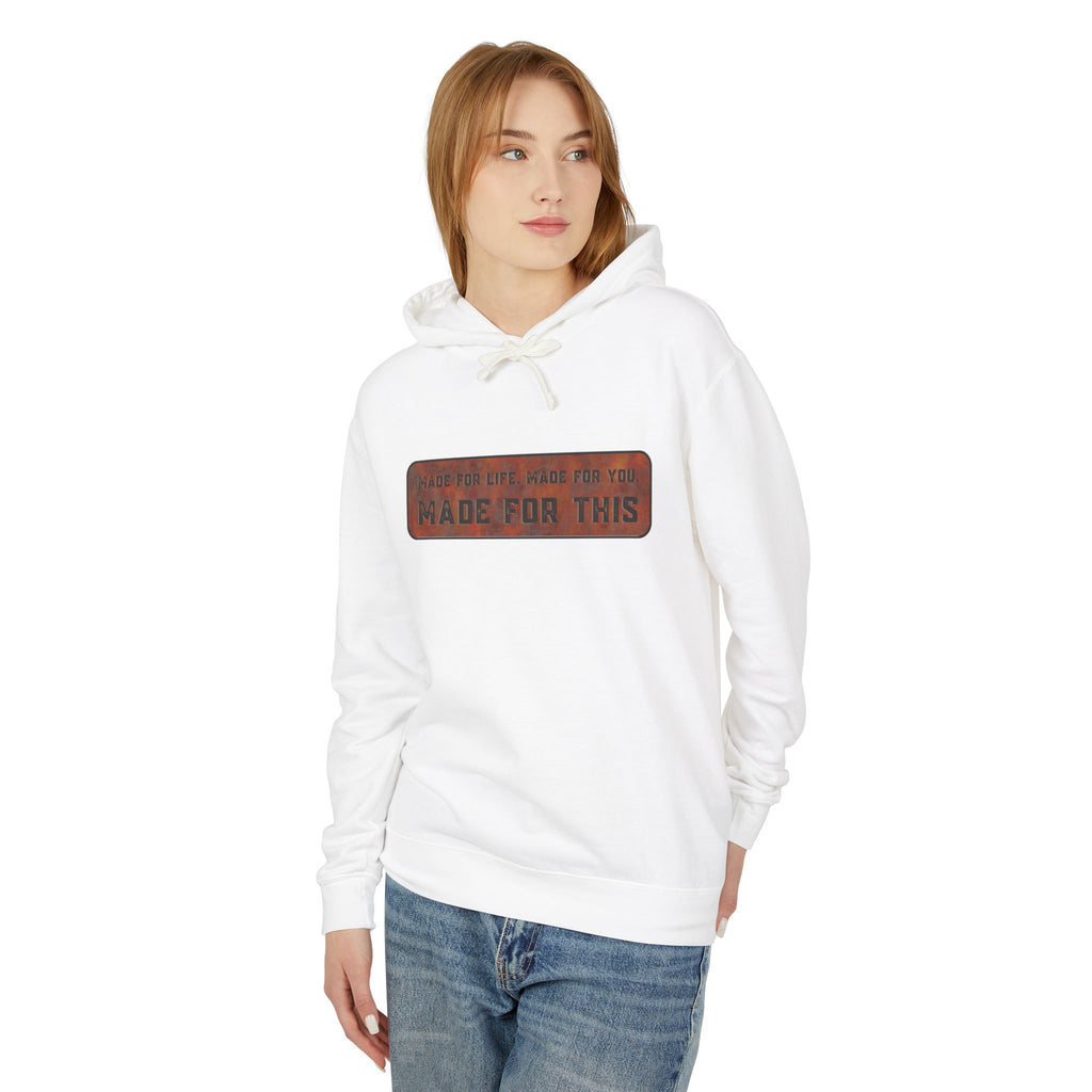 Made for This Unisex Lightweight Hooded Sweatshirt, Perfect for Gifts, Cozy Casual Wear, Everyday Comfort, Fall Fashion