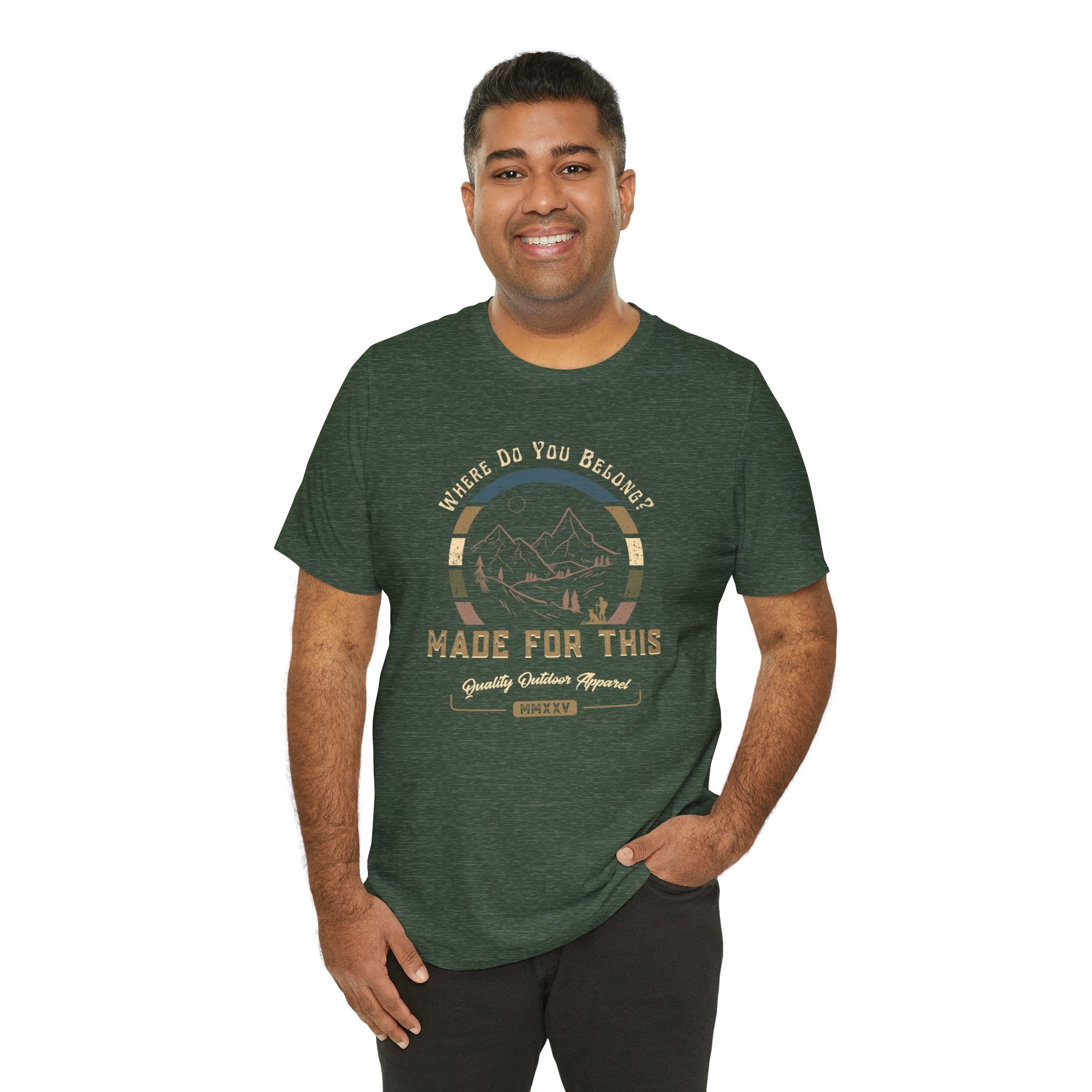 Adventure-Inspired Unisex Tee - Perfect for Nature Lovers, Gift for Hikers, Casual Wear, Outdoor Events, Travel Apparel