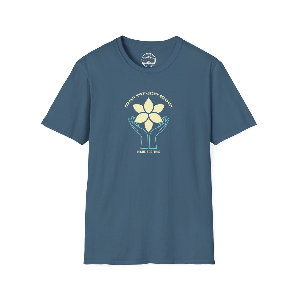 Support Huntington's Research | Made For This | Softstyle T-Shirt, Comfortable Tee, Gift for Friends, Casual Wear, Research Fundraiser