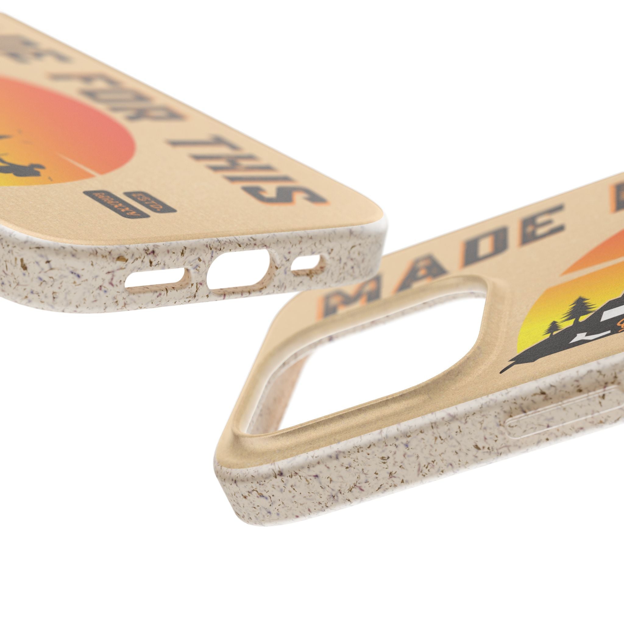 Eco-Friendly Biodegradable Made For This Adventure Phone Case | Made For This | Nature Lover Gift, Sustainable Accessory, Earth Day Present, Unique Phone Cover