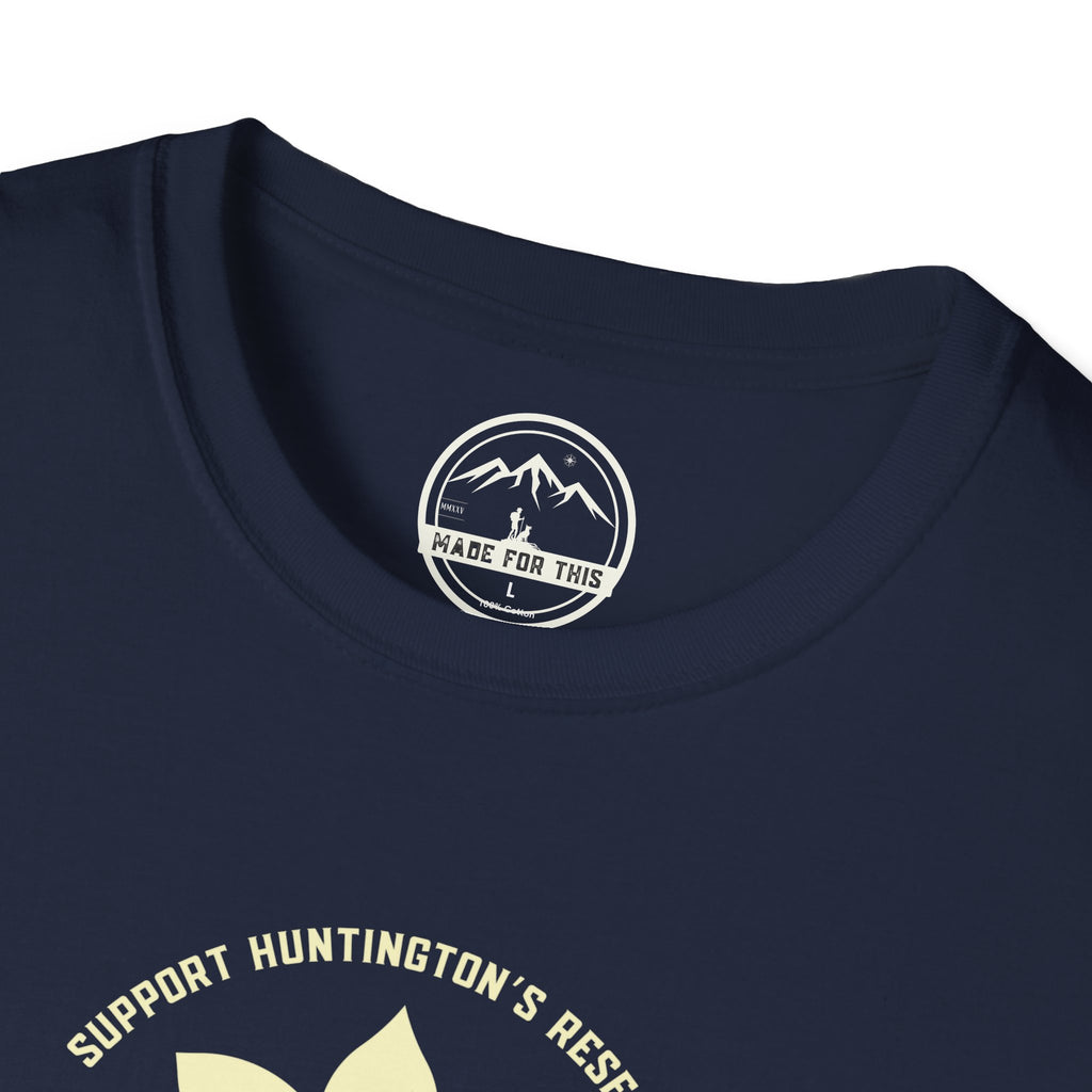 Support Huntington's Research | Made For This | Softstyle T-Shirt, Comfortable Tee, Gift for Friends, Casual Wear, Research Fundraiser