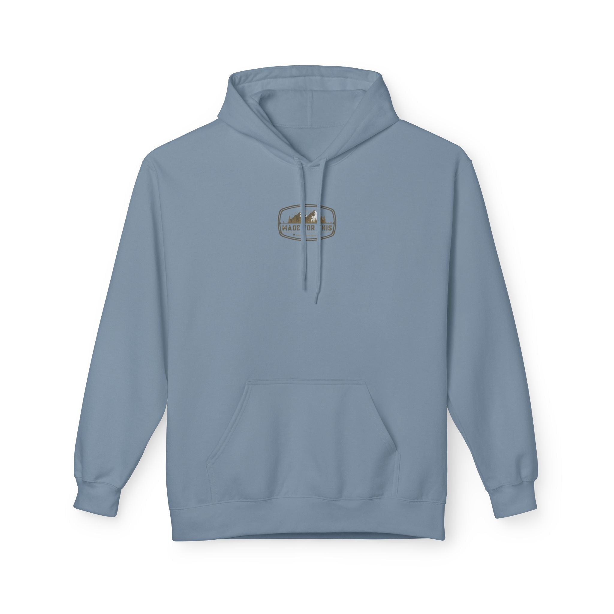 Adventure-Ready Fleece Hoodie | Built to Rise Outdoor Sweatshirt, Unisex Camping Gift, Hiking Apparel, Motivational Hoodie, [...]