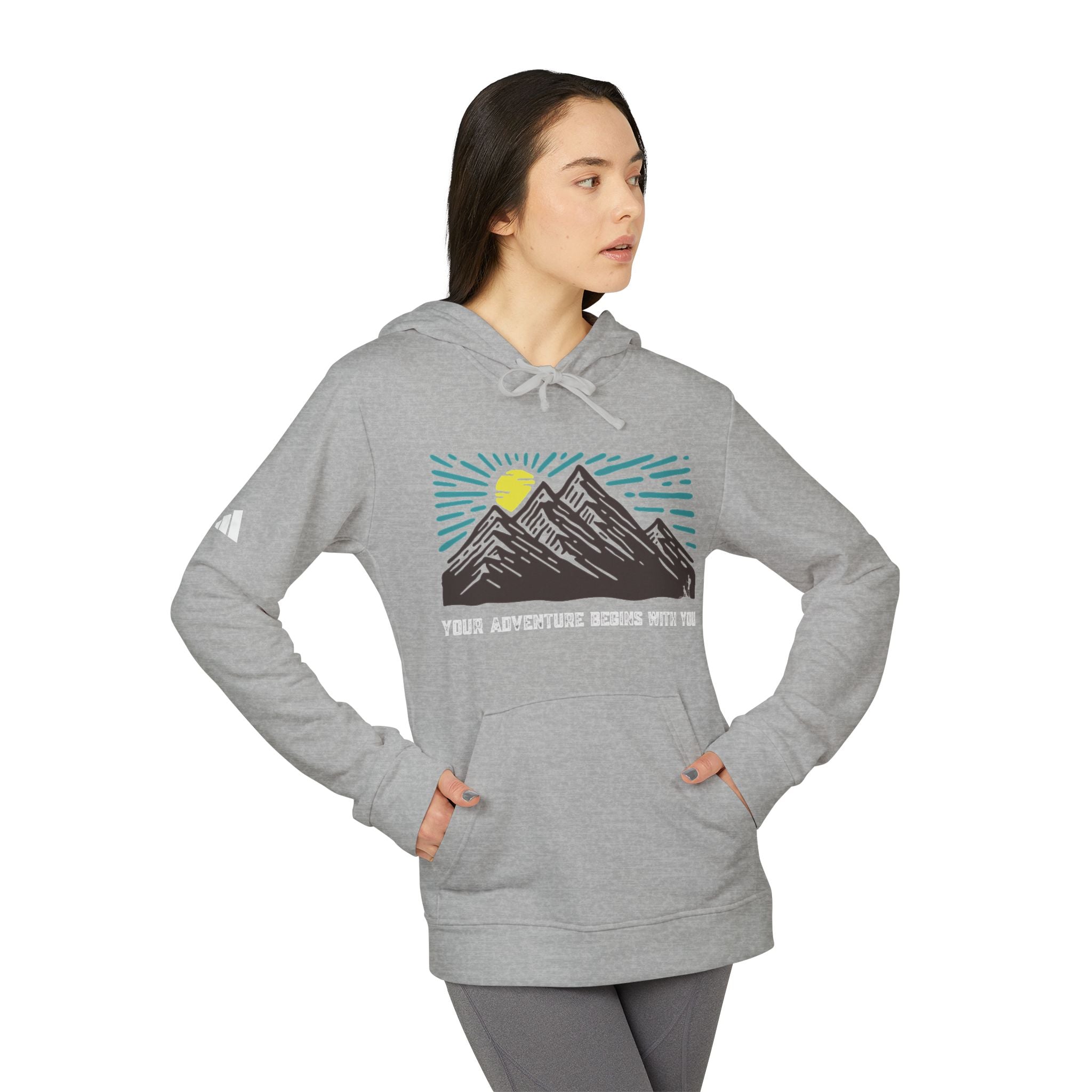 Your Adventure Begins With You Fleece Hoodie, Cozy Hoodie for Adventurers, Unisex Outdoor Sweatshirt, Casual Comfort Layer, Perfect Gift for [...]