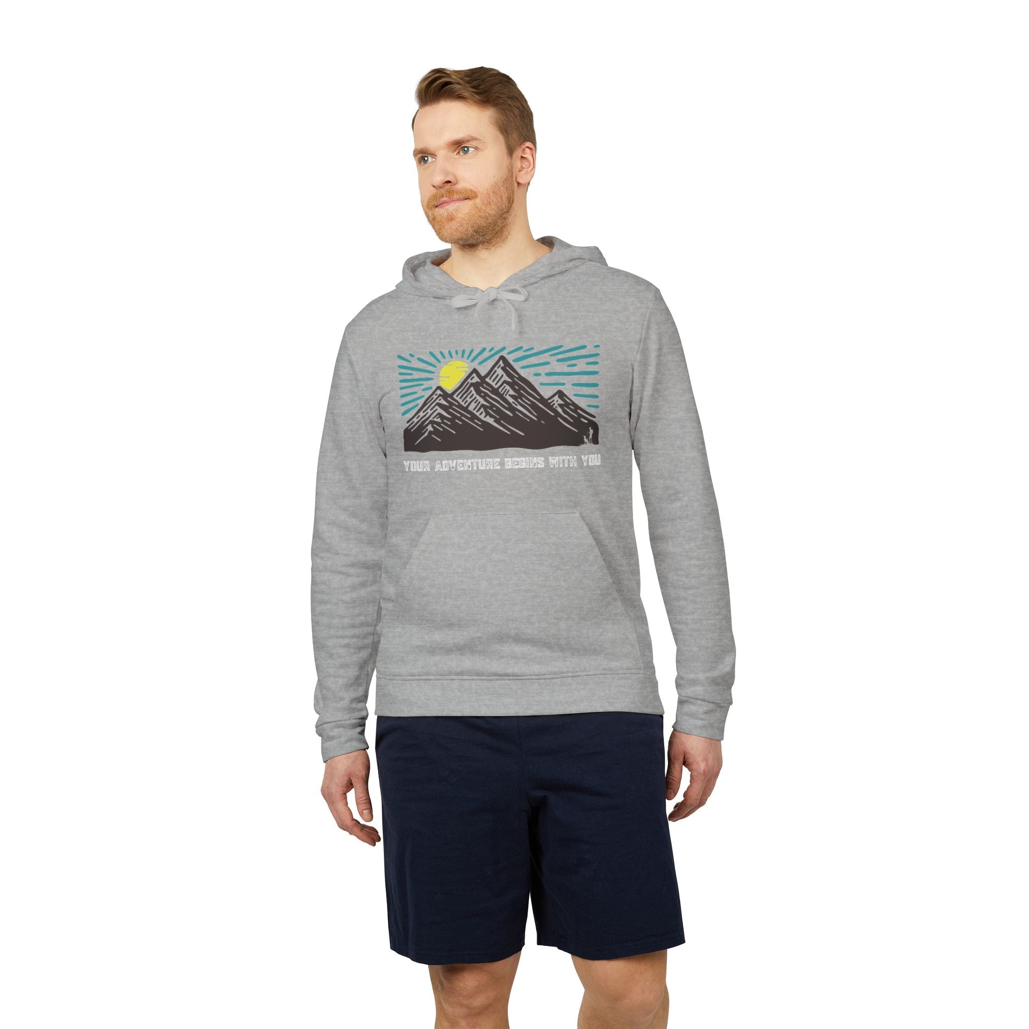 Your Adventure Begins With You Fleece Hoodie, Cozy Hoodie for Adventurers, Unisex Outdoor Sweatshirt, Casual Comfort Layer, Perfect Gift for [...]