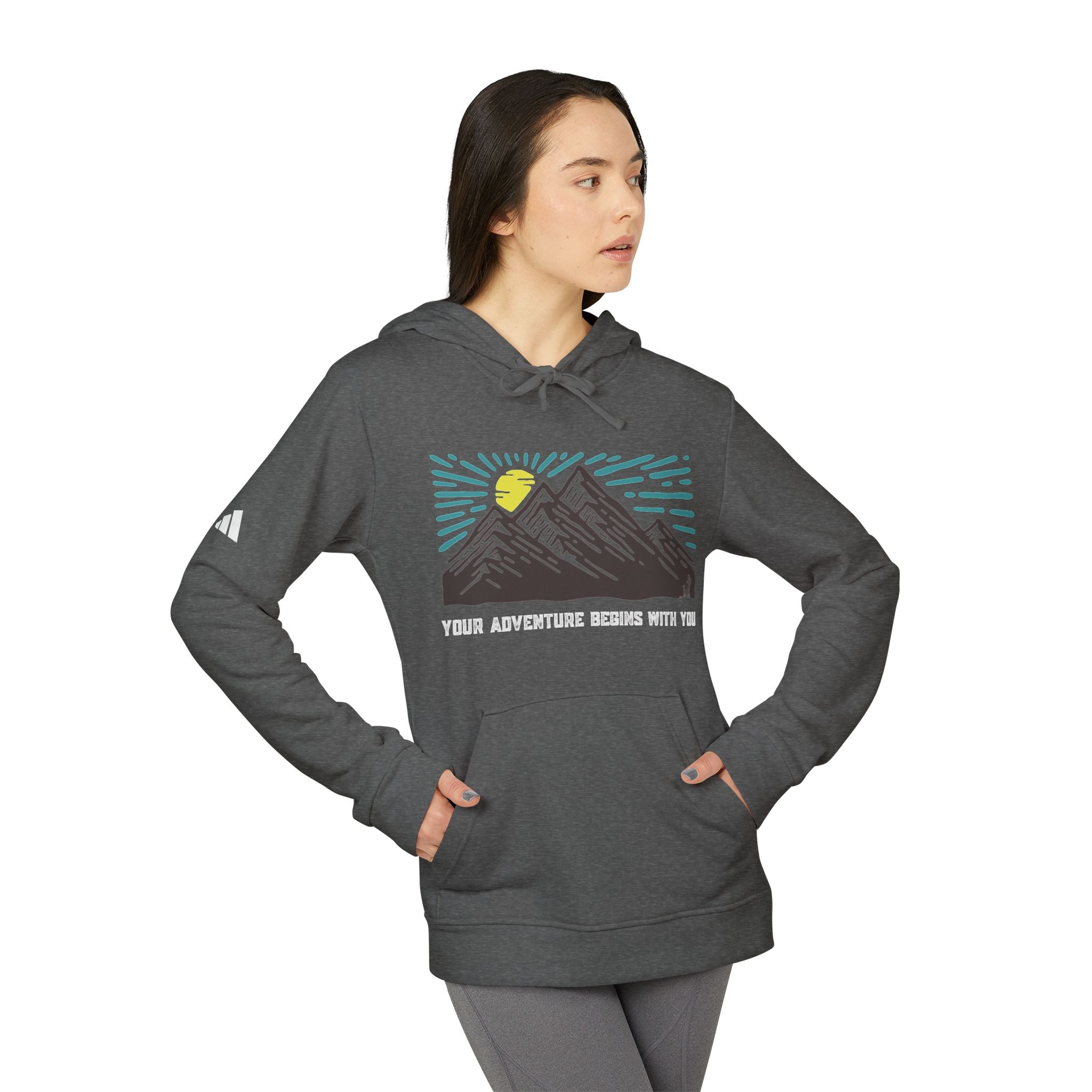 Your Adventure Begins With You Fleece Hoodie, Cozy Hoodie for Adventurers, Unisex Outdoor Sweatshirt, Casual Comfort Layer, Perfect Gift for [...]