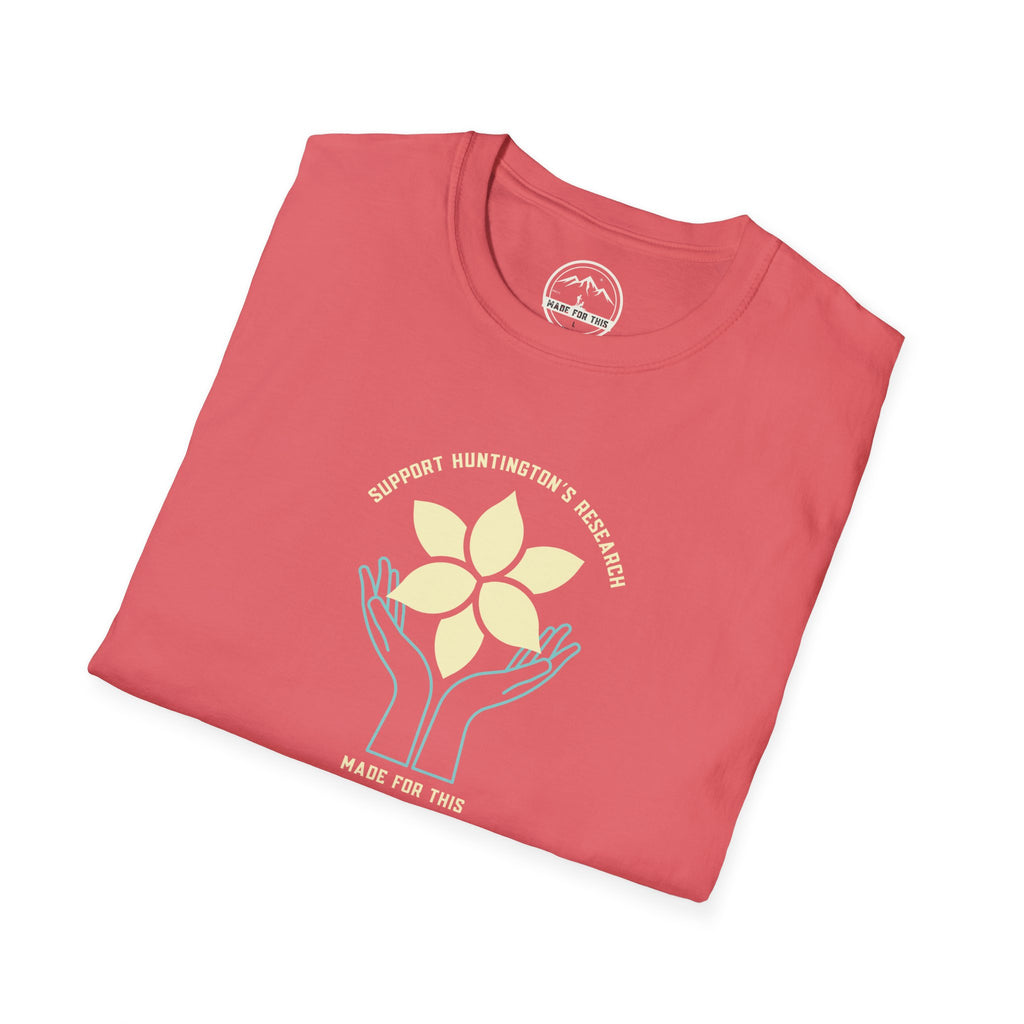 Support Huntington's Research | Made For This | Softstyle T-Shirt, Comfortable Tee, Gift for Friends, Casual Wear, Research Fundraiser