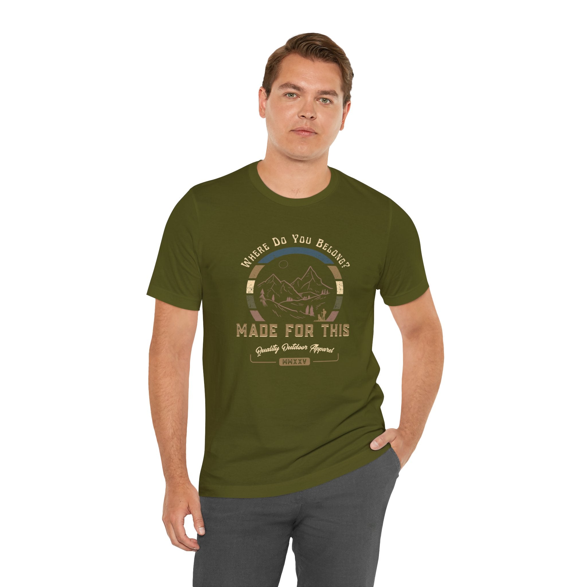 Adventure-Inspired Unisex Tee - Perfect for Nature Lovers, Gift for Hikers, Casual Wear, Outdoor Events, Travel Apparel