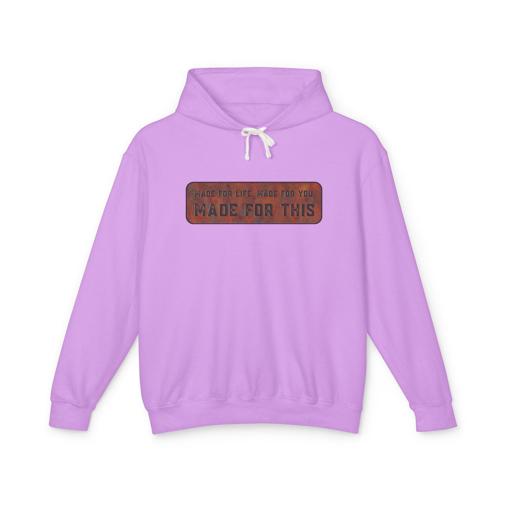 Made for This Unisex Lightweight Hooded Sweatshirt, Perfect for Gifts, Cozy Casual Wear, Everyday Comfort, Fall Fashion