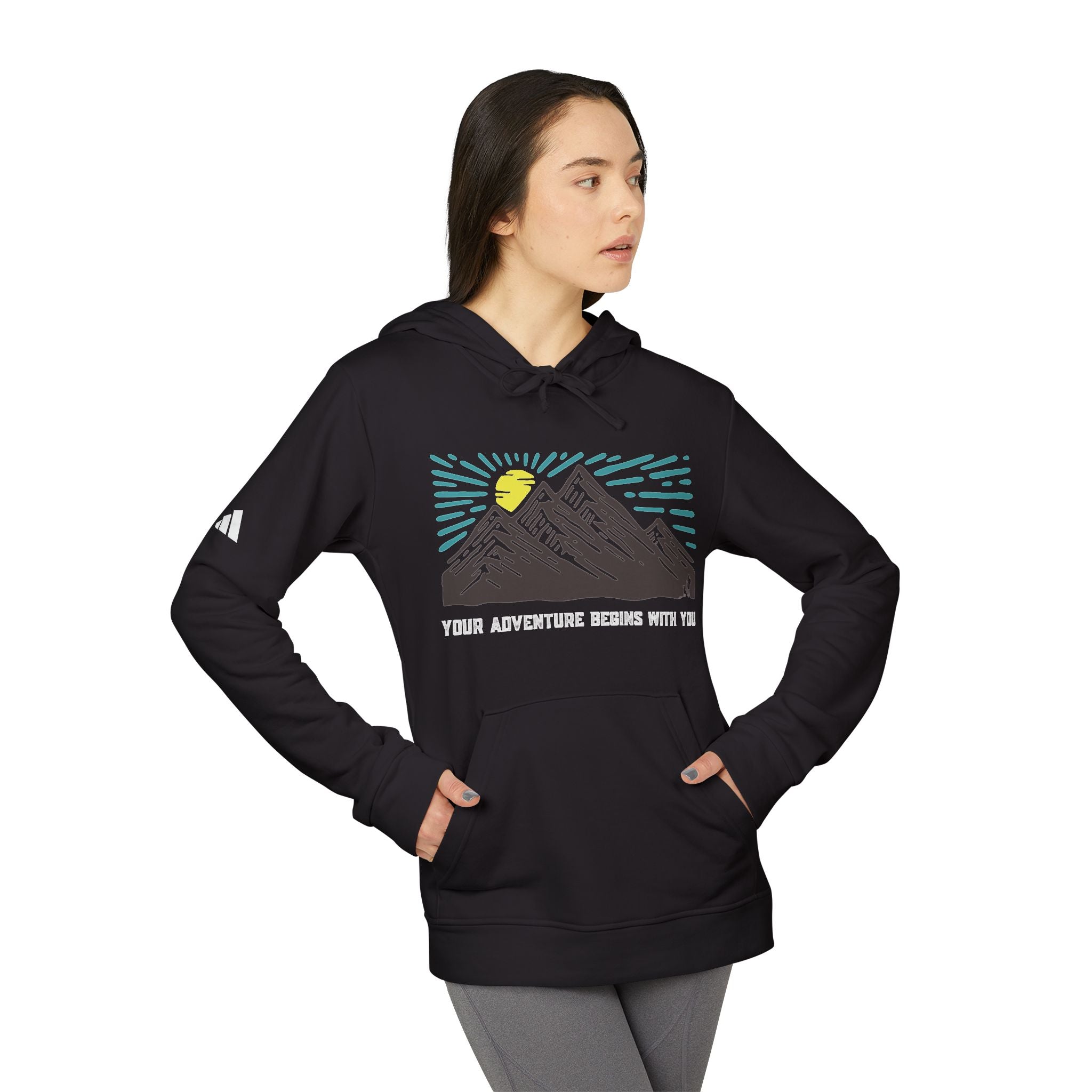 Your Adventure Begins With You Fleece Hoodie, Cozy Hoodie for Adventurers, Unisex Outdoor Sweatshirt, Casual Comfort Layer, Perfect Gift for [...]