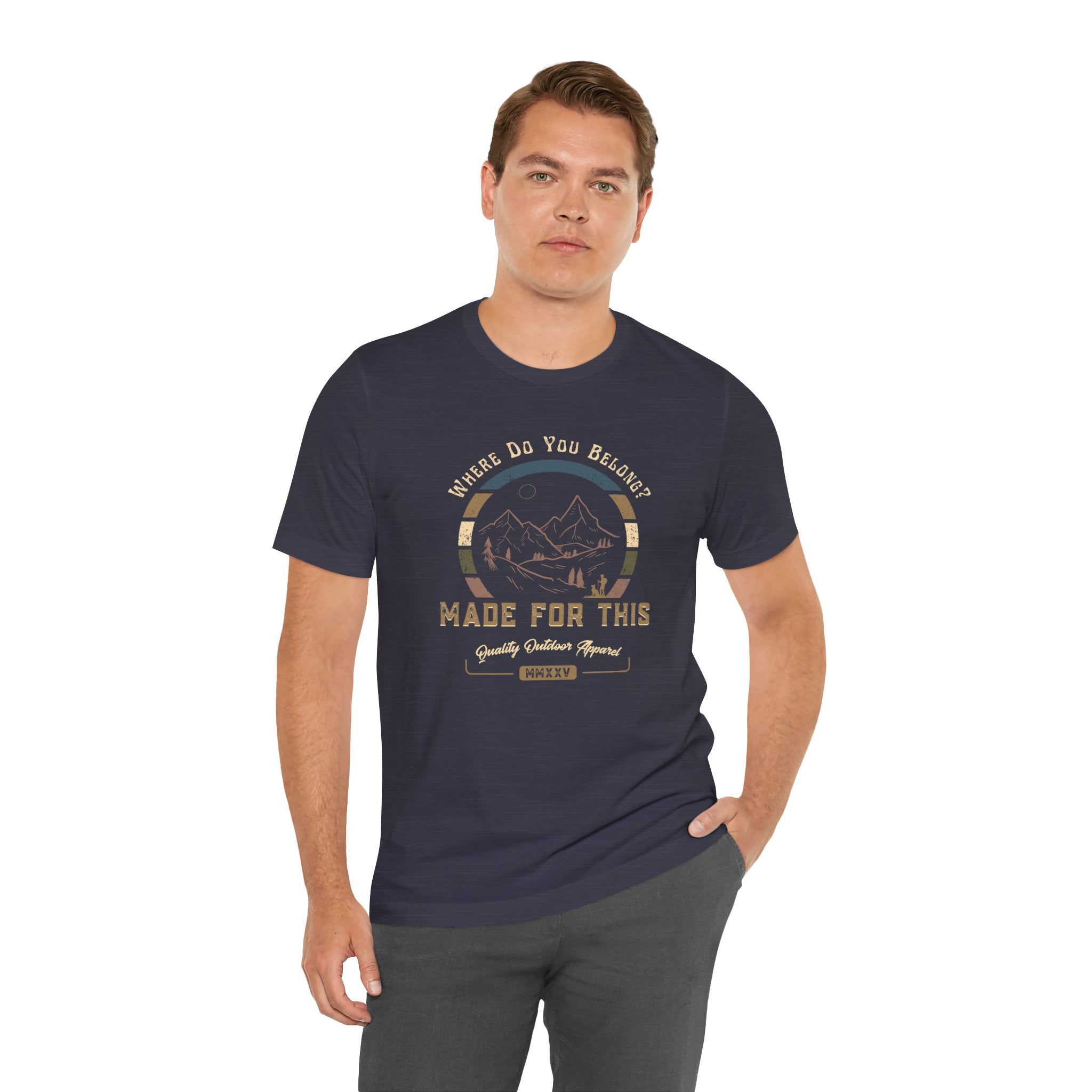 Adventure-Inspired Unisex Tee - Perfect for Nature Lovers, Gift for Hikers, Casual Wear, Outdoor Events, Travel Apparel