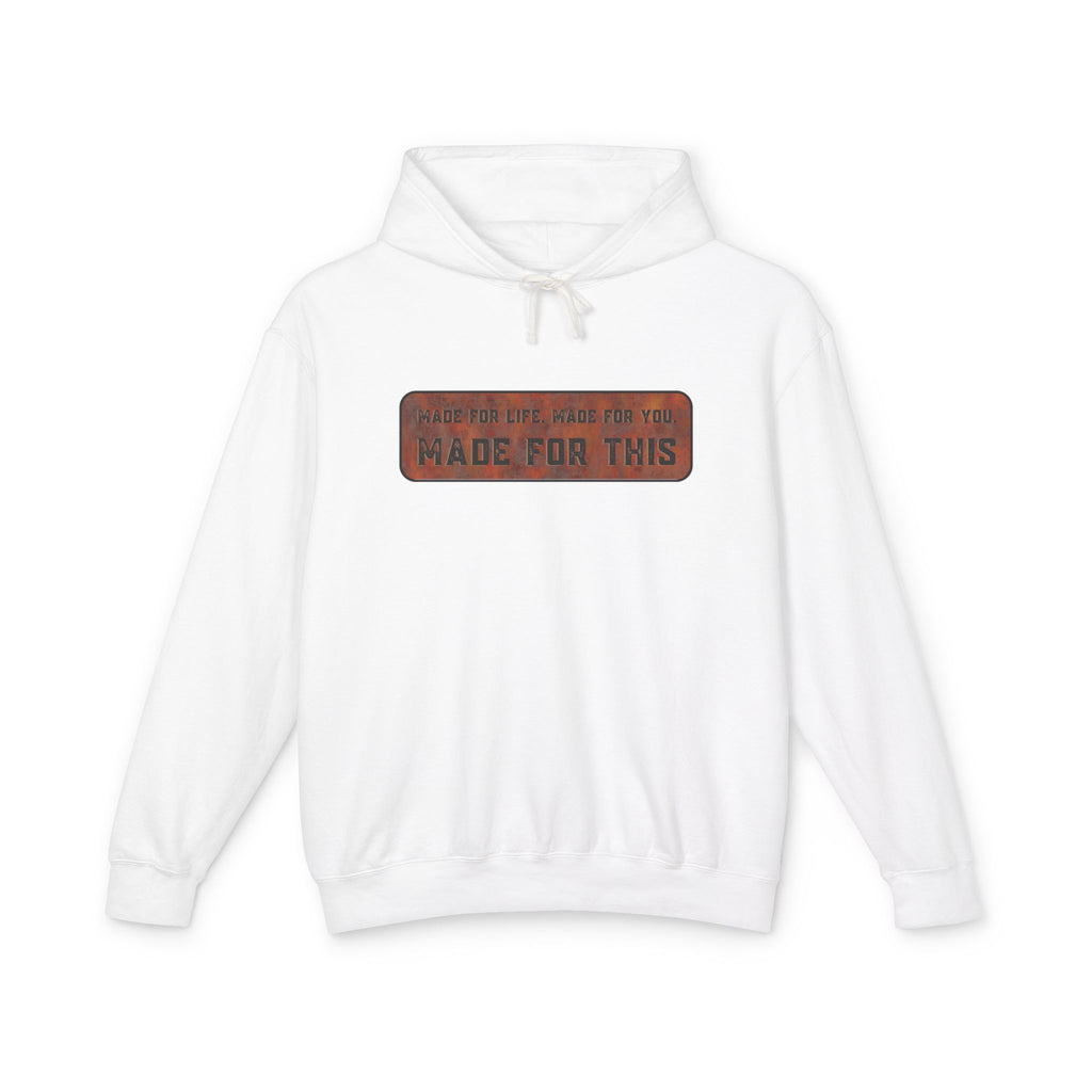 Made for This Unisex Lightweight Hooded Sweatshirt, Perfect for Gifts, Cozy Casual Wear, Everyday Comfort, Fall Fashion