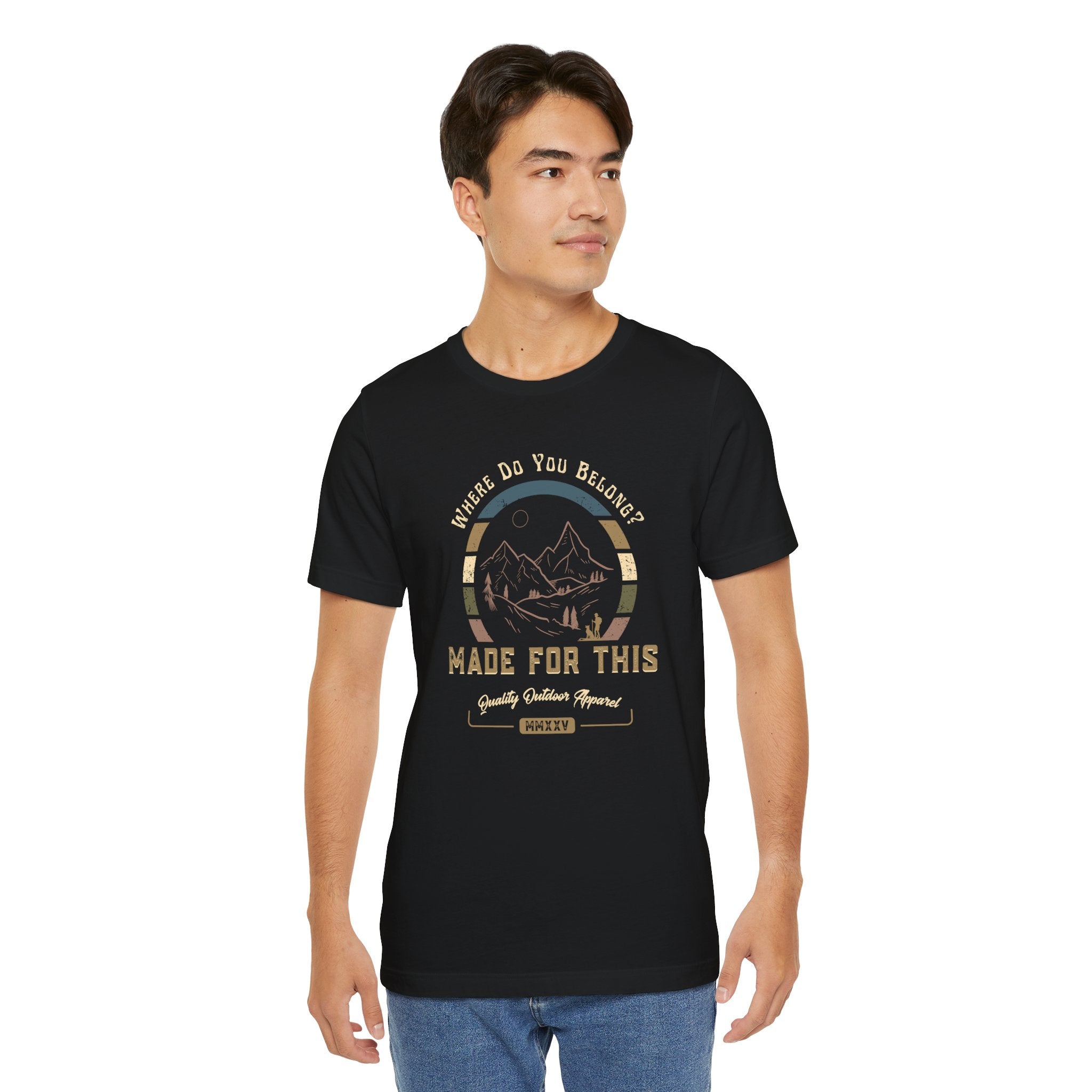 Adventure-Inspired Unisex Tee - Perfect for Nature Lovers, Gift for Hikers, Casual Wear, Outdoor Events, Travel Apparel