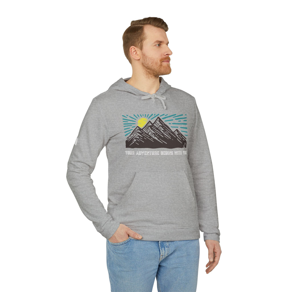 Your Adventure Begins With You Fleece Hoodie, Cozy Hoodie for Adventurers, Unisex Outdoor Sweatshirt, Casual Comfort Layer, Perfect Gift for [...]
