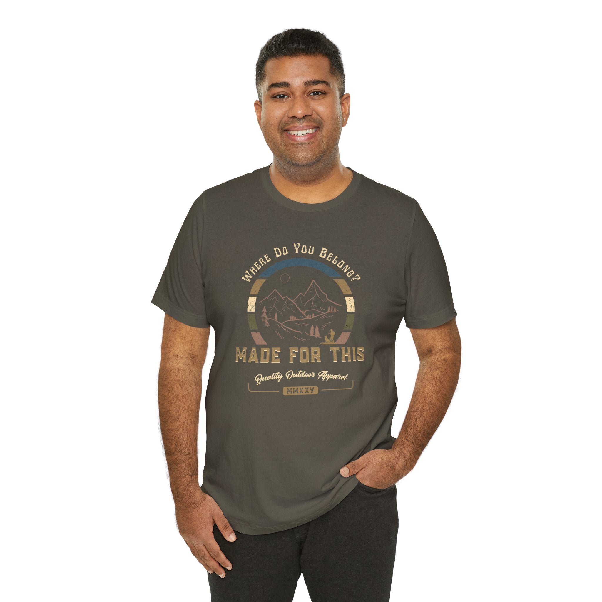 Adventure-Inspired Unisex Tee - Perfect for Nature Lovers, Gift for Hikers, Casual Wear, Outdoor Events, Travel Apparel