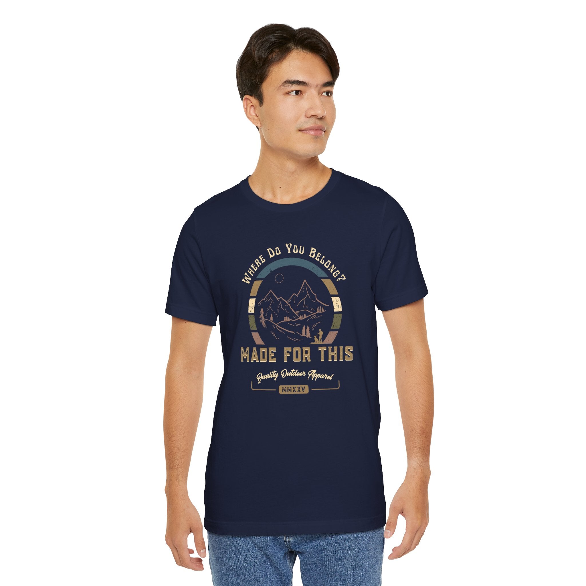 Adventure-Inspired Unisex Tee - Perfect for Nature Lovers, Gift for Hikers, Casual Wear, Outdoor Events, Travel Apparel