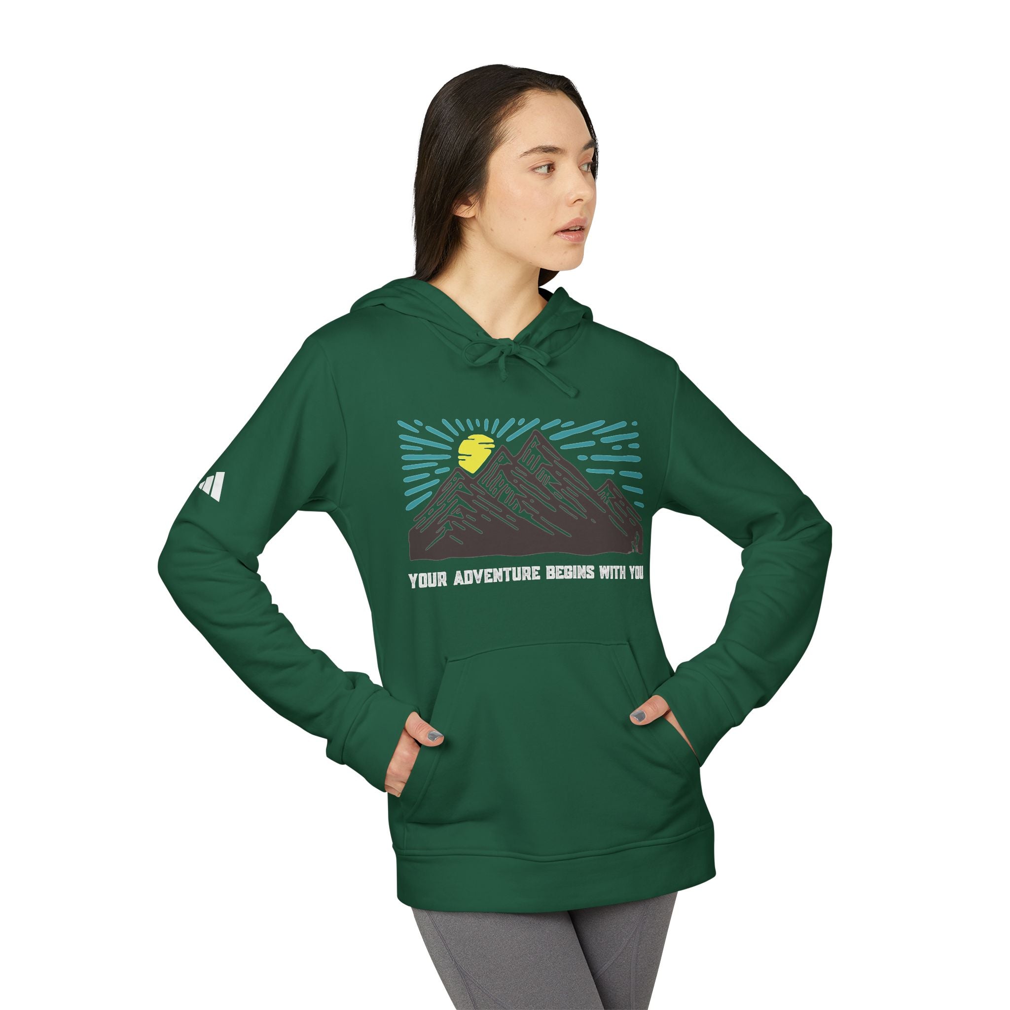 Your Adventure Begins With You Fleece Hoodie, Cozy Hoodie for Adventurers, Unisex Outdoor Sweatshirt, Casual Comfort Layer, Perfect Gift for [...]