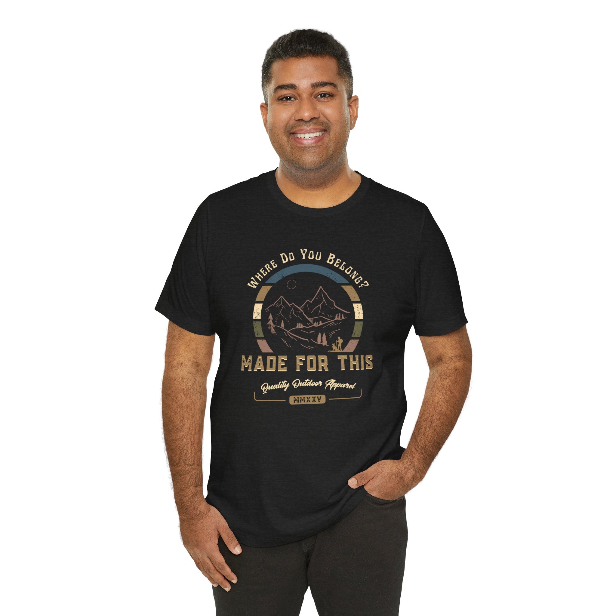 Adventure-Inspired Unisex Tee - Perfect for Nature Lovers, Gift for Hikers, Casual Wear, Outdoor Events, Travel Apparel