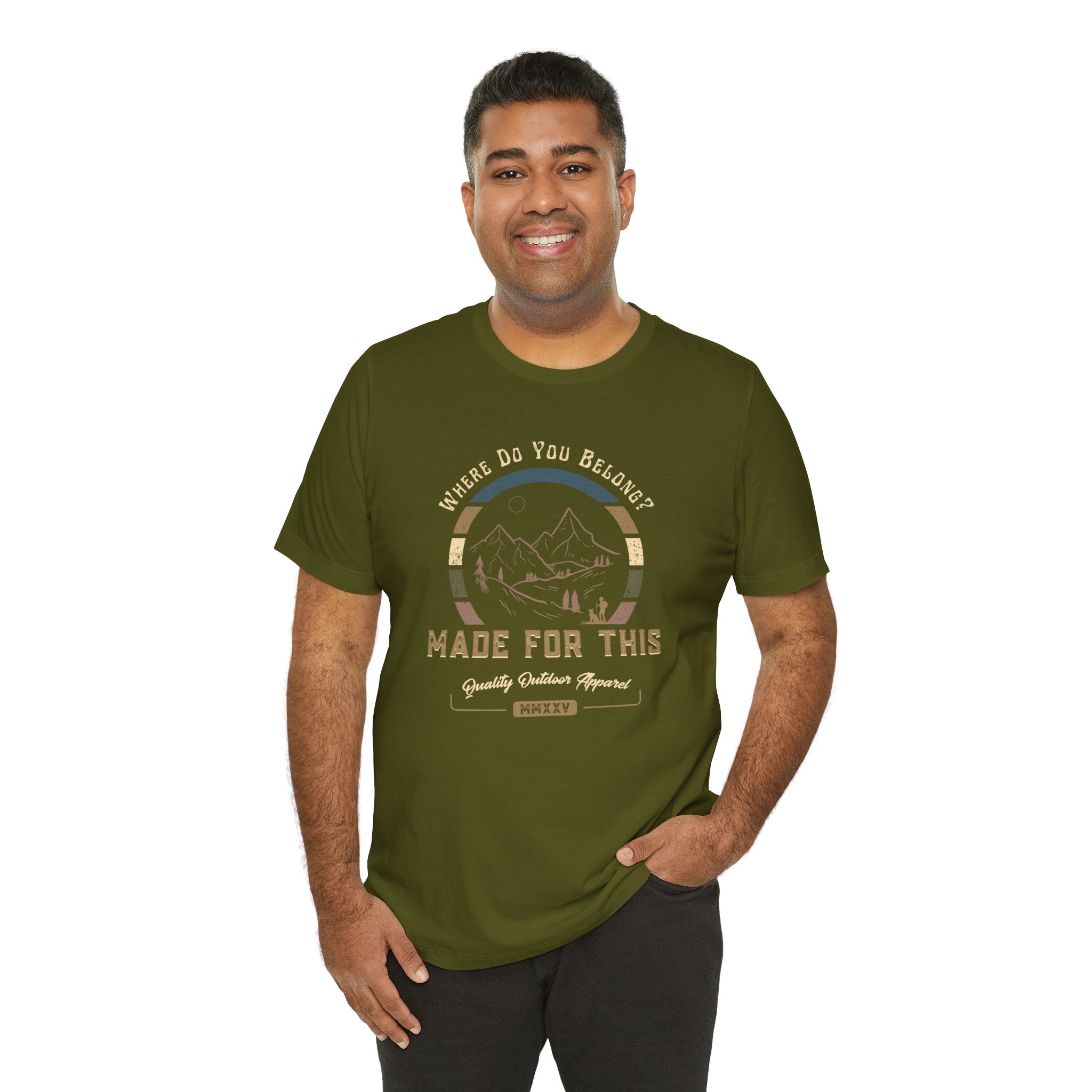 Adventure-Inspired Unisex Tee - Perfect for Nature Lovers, Gift for Hikers, Casual Wear, Outdoor Events, Travel Apparel