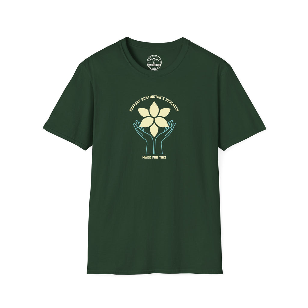 Support Huntington's Research | Made For This | Softstyle T-Shirt, Comfortable Tee, Gift for Friends, Casual Wear, Research Fundraiser