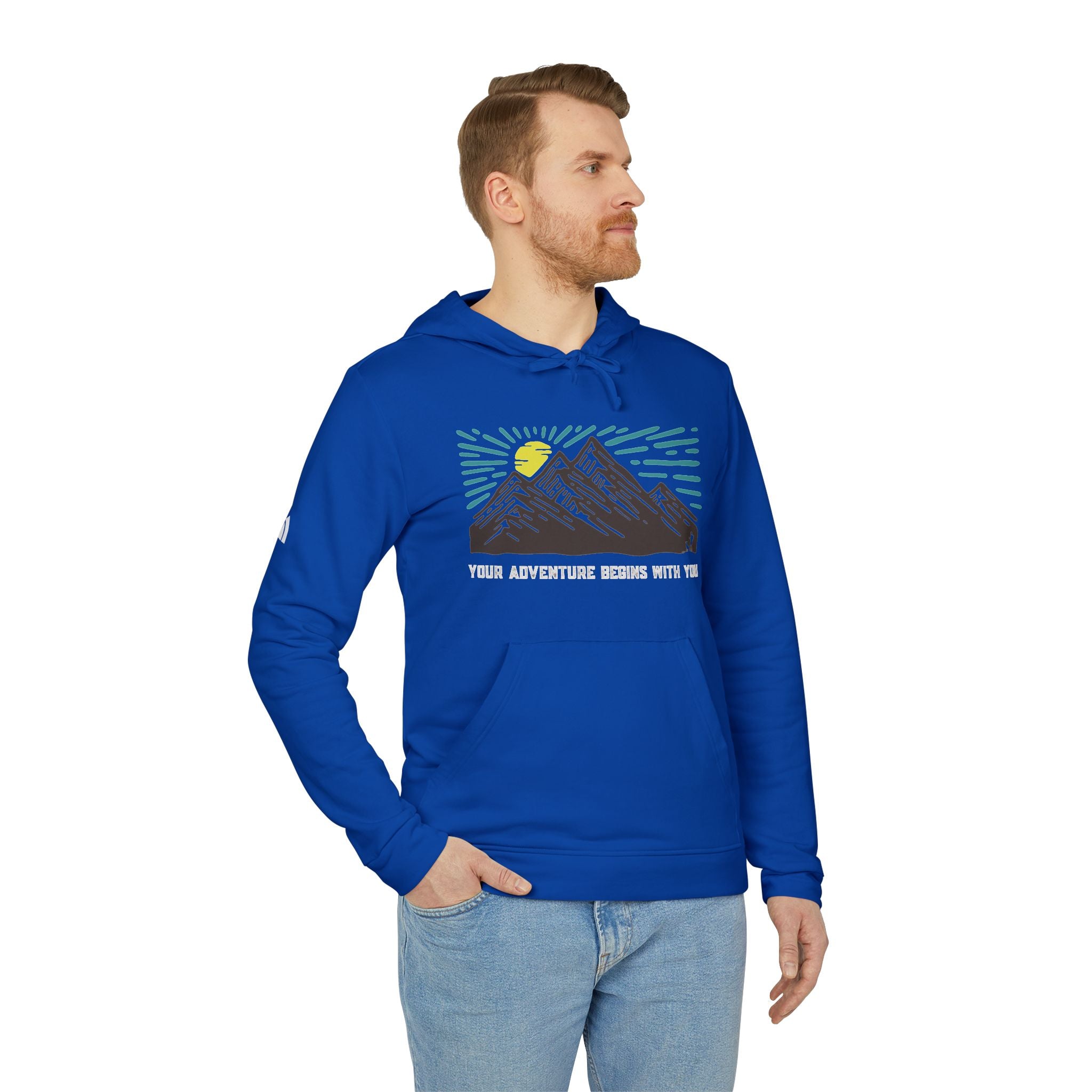 Your Adventure Begins With You Fleece Hoodie, Cozy Hoodie for Adventurers, Unisex Outdoor Sweatshirt, Casual Comfort Layer, Perfect Gift for [...]