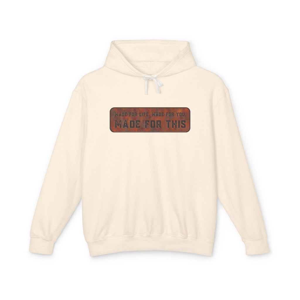Made for This Unisex Lightweight Hooded Sweatshirt, Perfect for Gifts, Cozy Casual Wear, Everyday Comfort, Fall Fashion