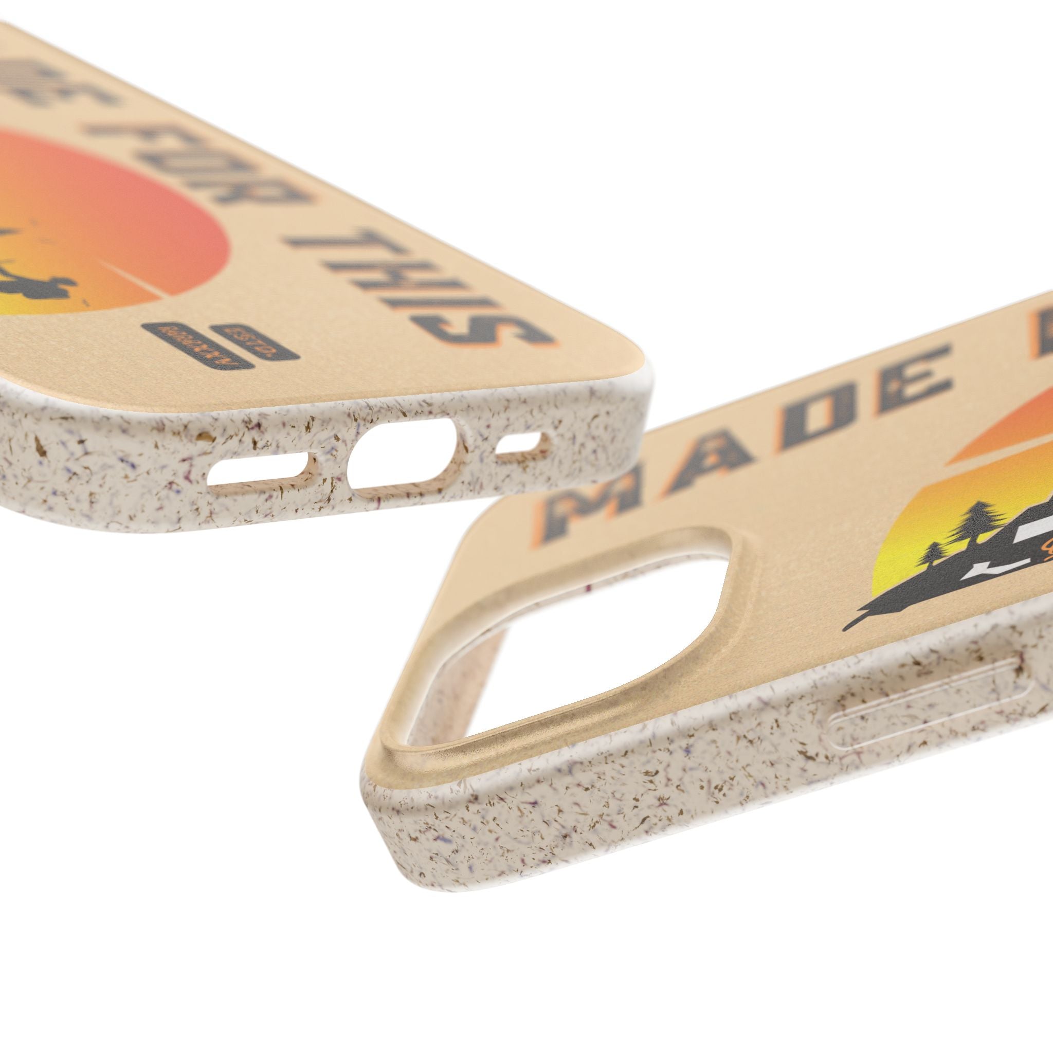 Eco-Friendly Biodegradable Made For This Adventure Phone Case | Made For This | Nature Lover Gift, Sustainable Accessory, Earth Day Present, Unique Phone Cover