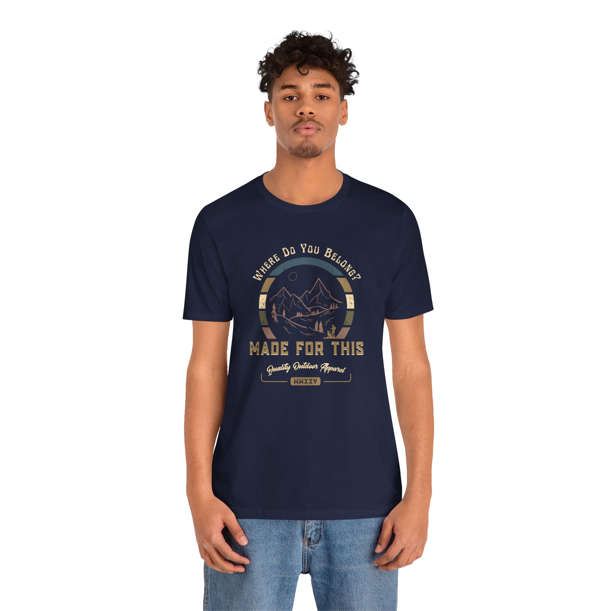 Adventure-Inspired Unisex Tee - Perfect for Nature Lovers, Gift for Hikers, Casual Wear, Outdoor Events, Travel Apparel
