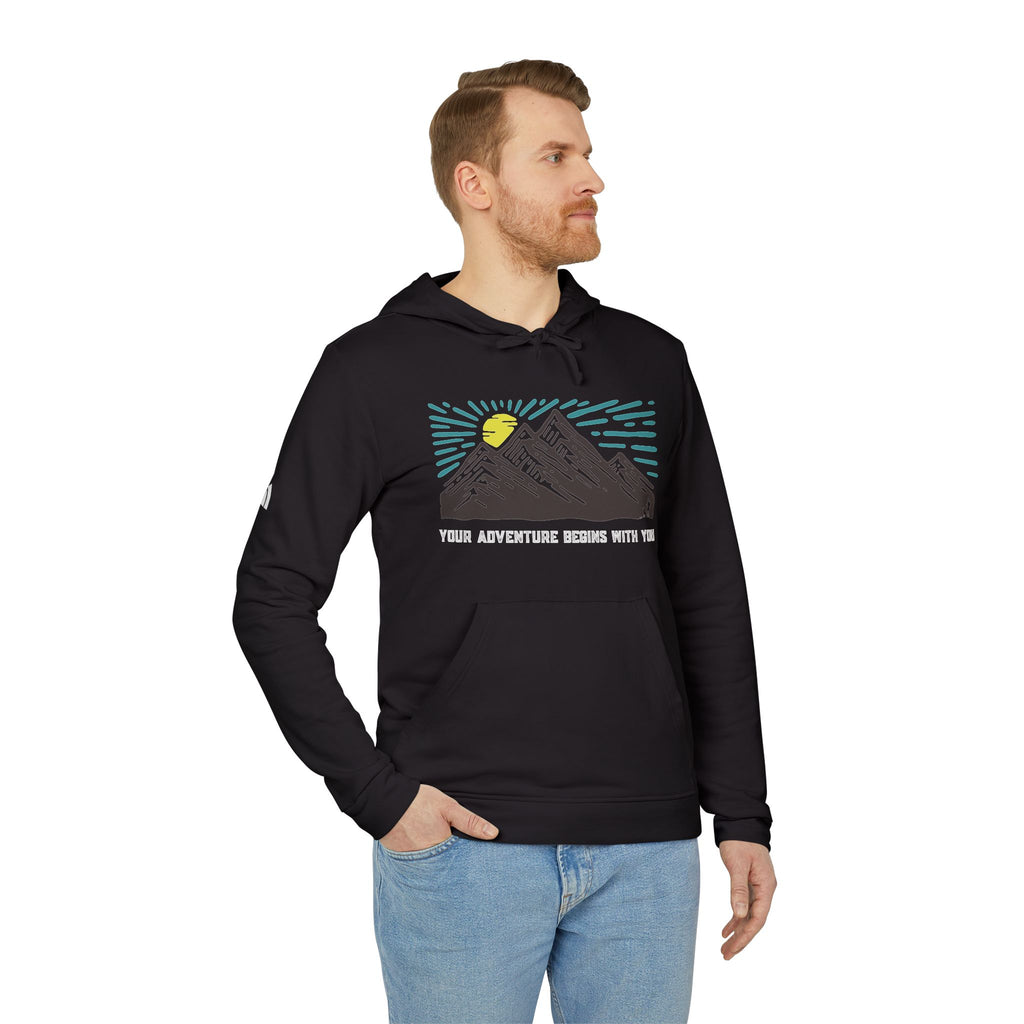 Your Adventure Begins With You Fleece Hoodie, Cozy Hoodie for Adventurers, Unisex Outdoor Sweatshirt, Casual Comfort Layer, Perfect Gift for [...]