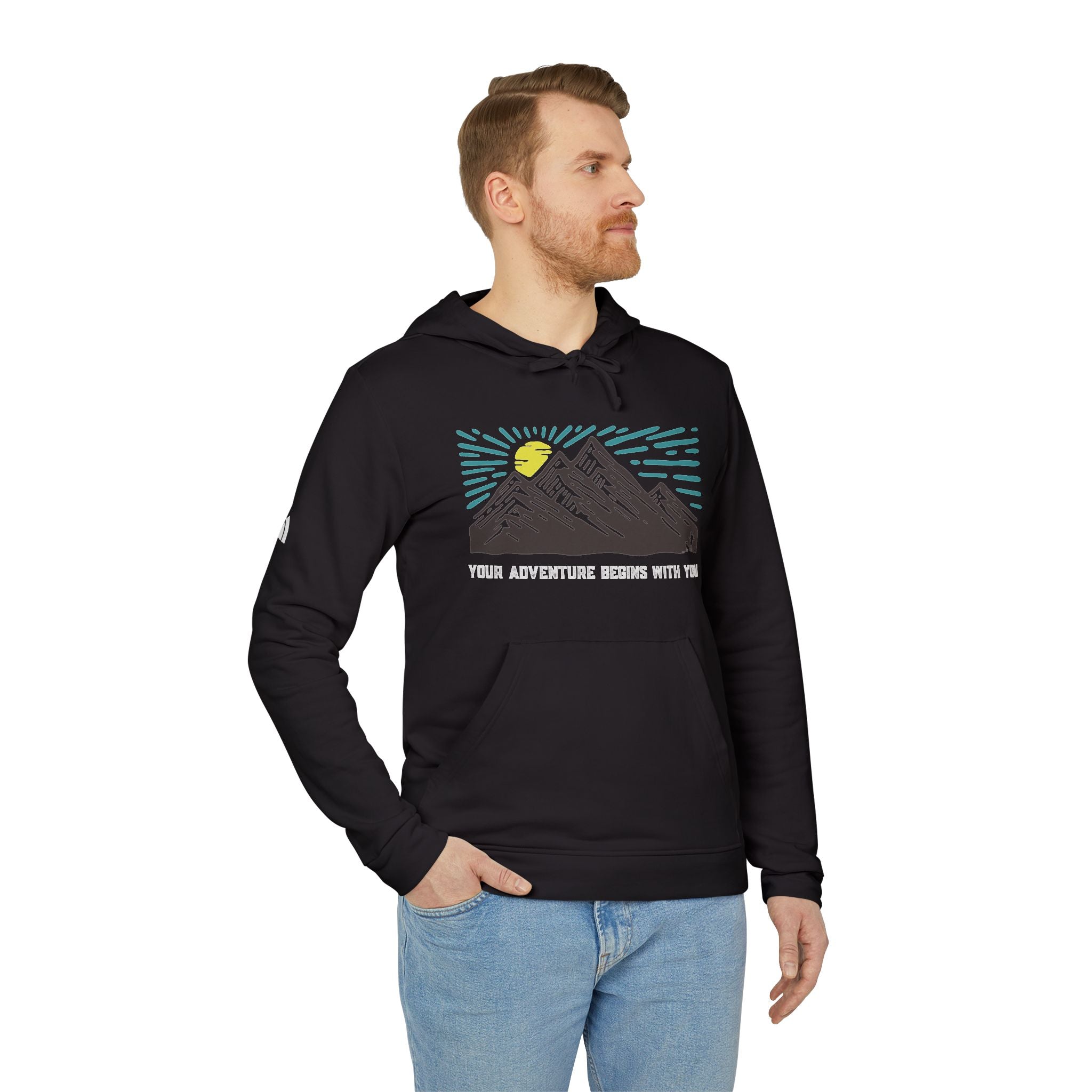 Your Adventure Begins With You Fleece Hoodie, Cozy Hoodie for Adventurers, Unisex Outdoor Sweatshirt, Casual Comfort Layer, Perfect Gift for [...]