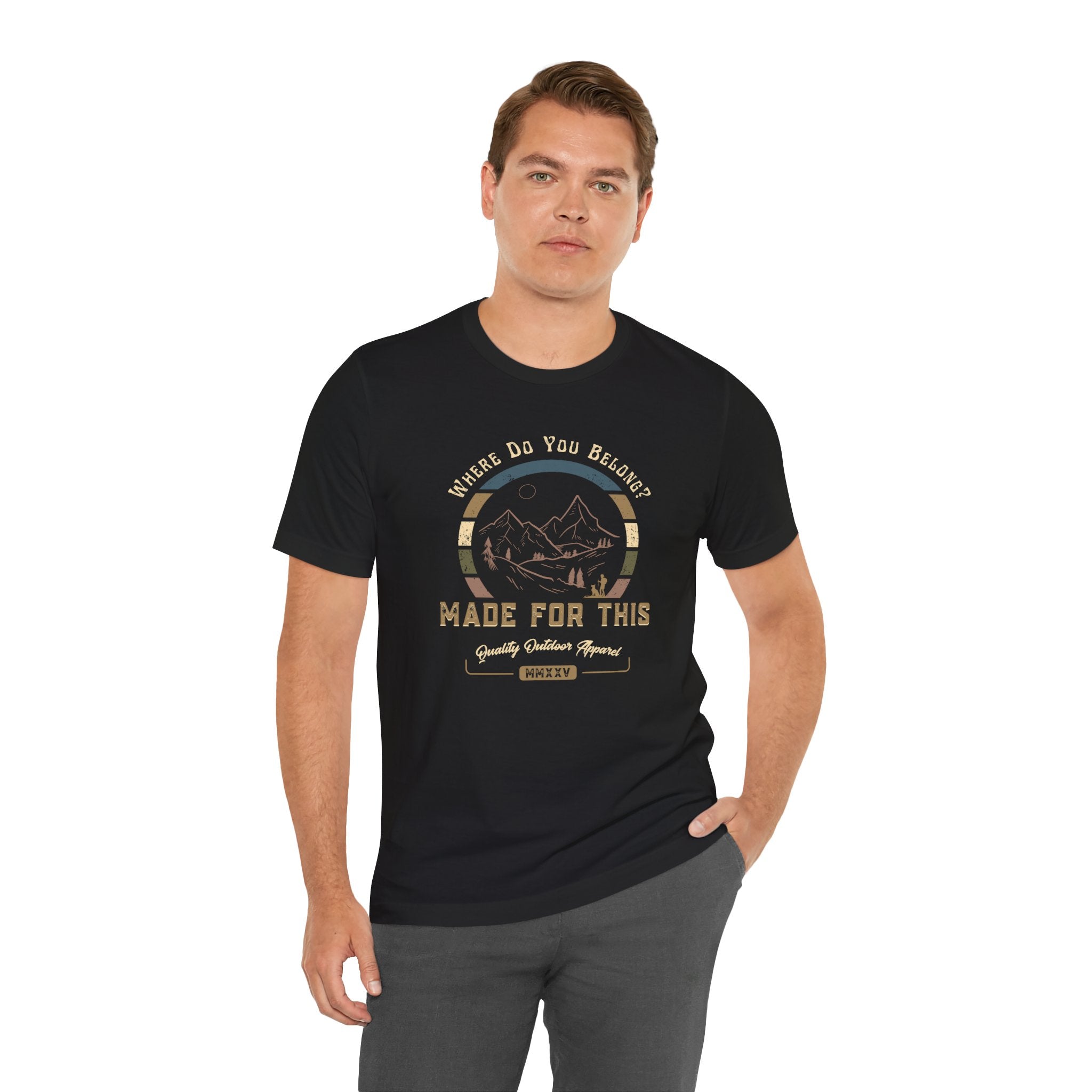 Adventure-Inspired Unisex Tee - Perfect for Nature Lovers, Gift for Hikers, Casual Wear, Outdoor Events, Travel Apparel