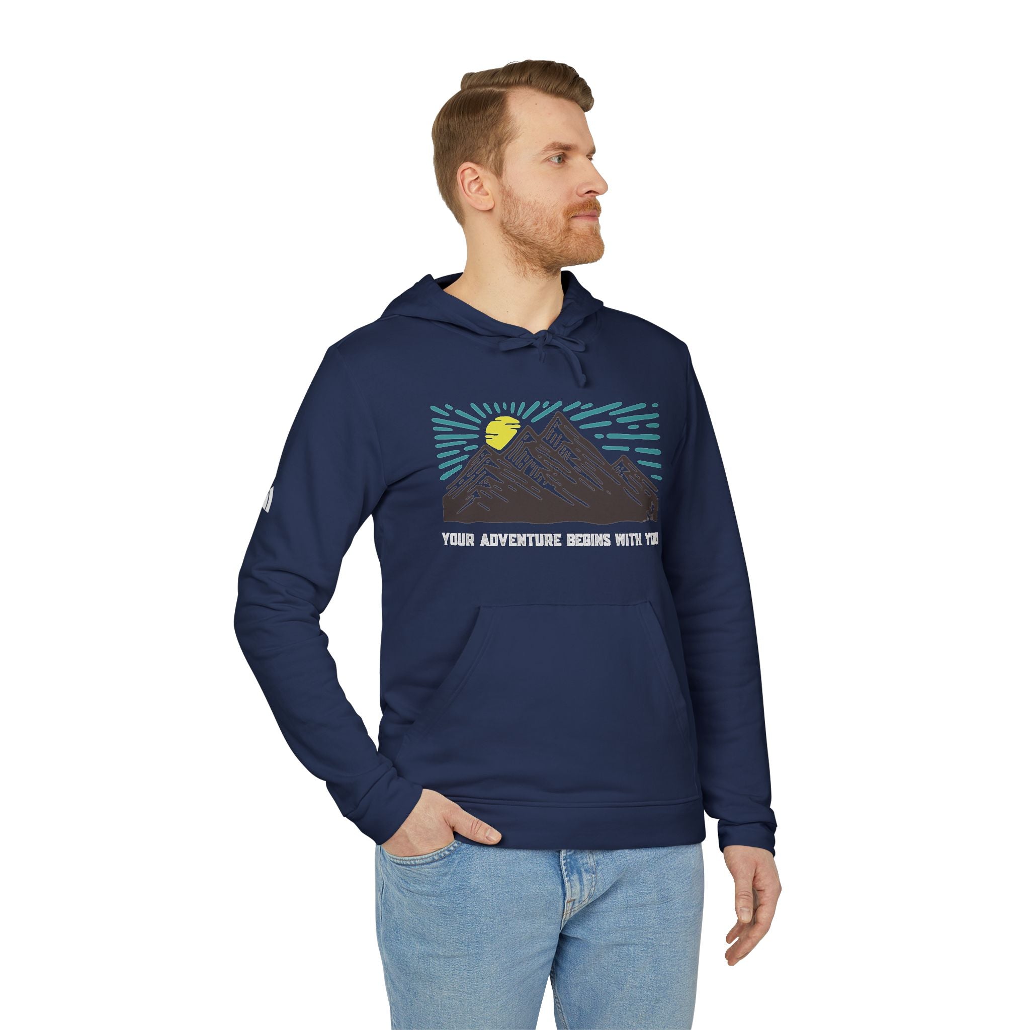 Your Adventure Begins With You Fleece Hoodie, Cozy Hoodie for Adventurers, Unisex Outdoor Sweatshirt, Casual Comfort Layer, Perfect Gift for [...]