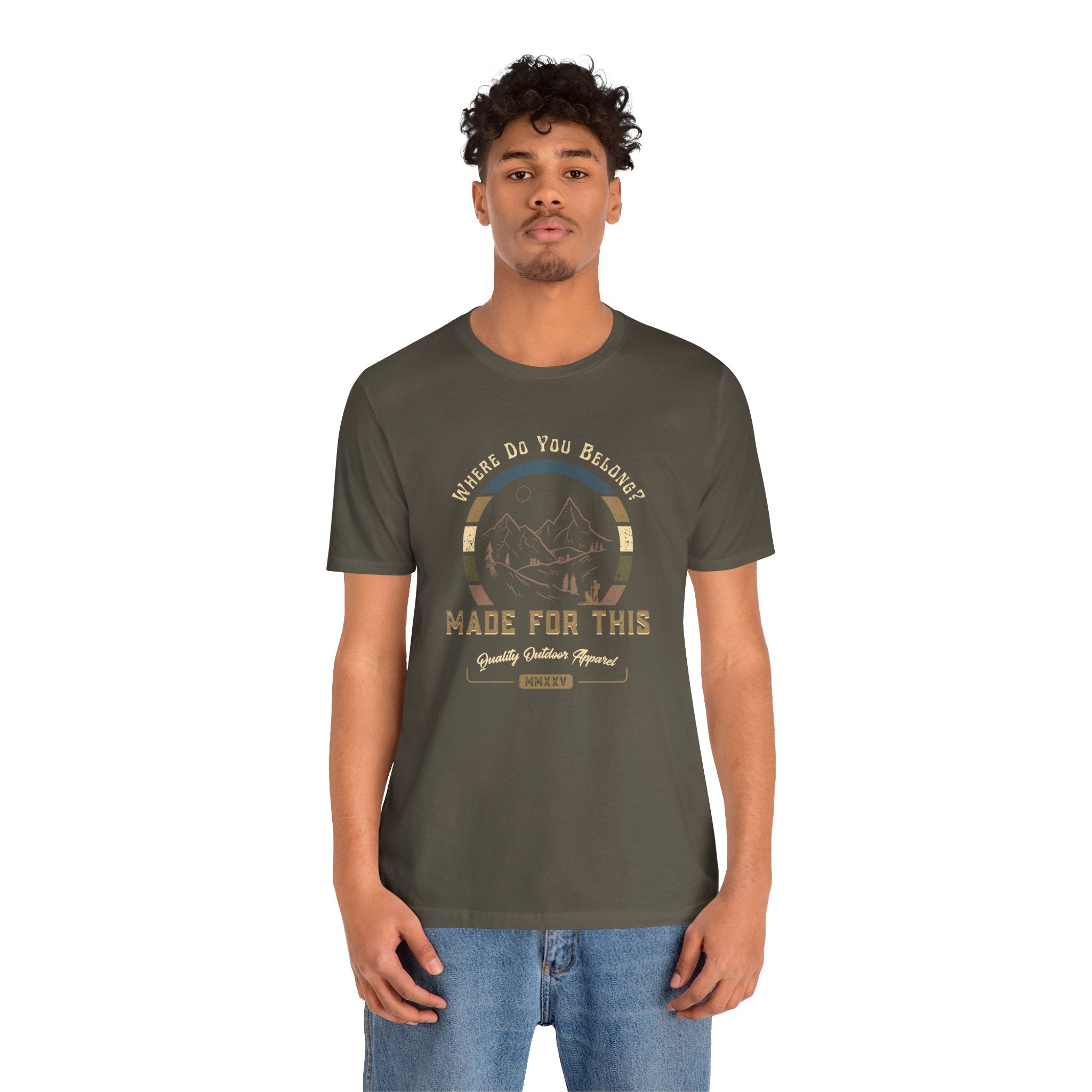 Adventure-Inspired Unisex Tee - Perfect for Nature Lovers, Gift for Hikers, Casual Wear, Outdoor Events, Travel Apparel