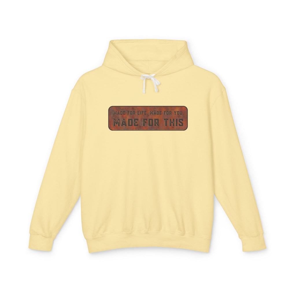Made for This Unisex Lightweight Hooded Sweatshirt, Perfect for Gifts, Cozy Casual Wear, Everyday Comfort, Fall Fashion