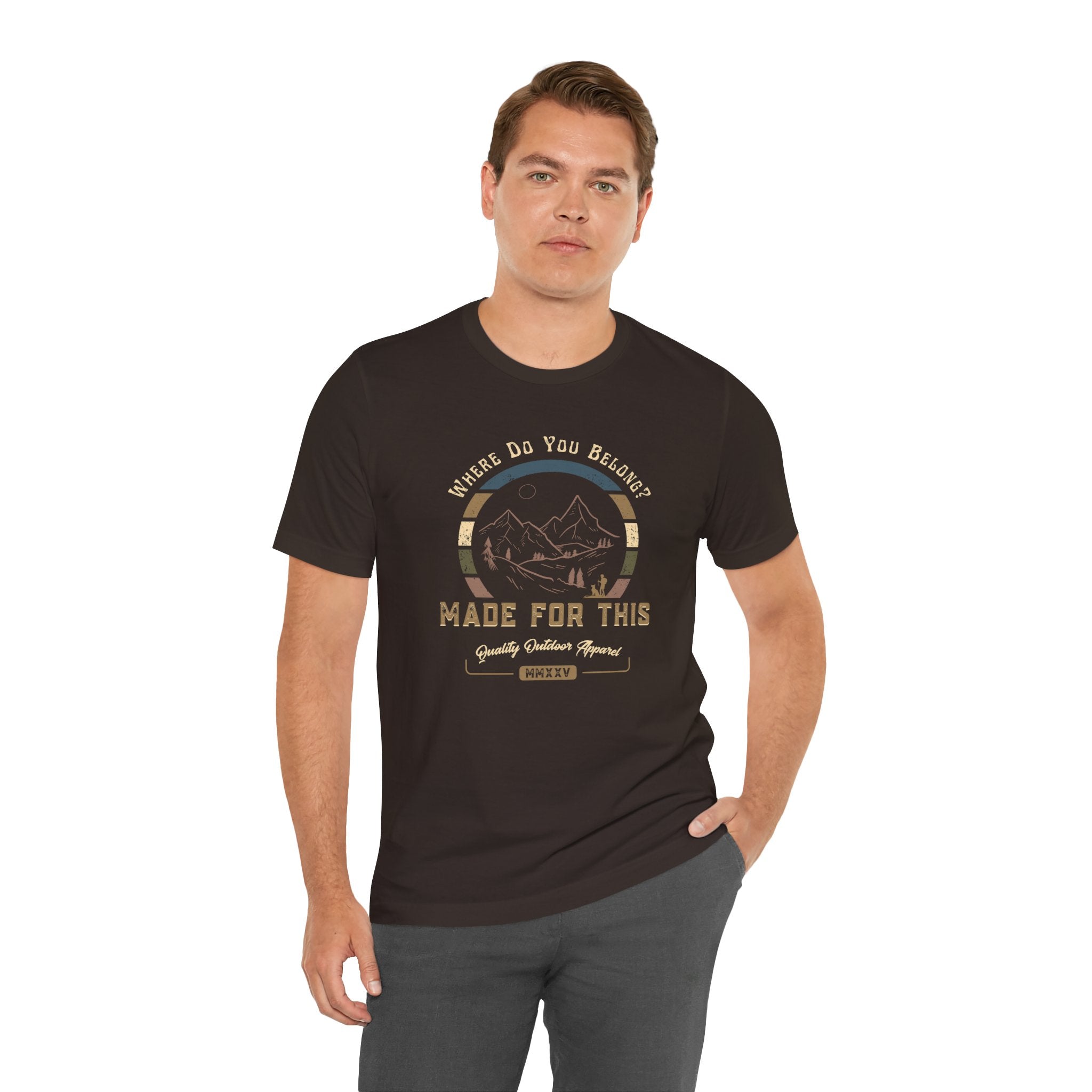 Adventure-Inspired Unisex Tee - Perfect for Nature Lovers, Gift for Hikers, Casual Wear, Outdoor Events, Travel Apparel