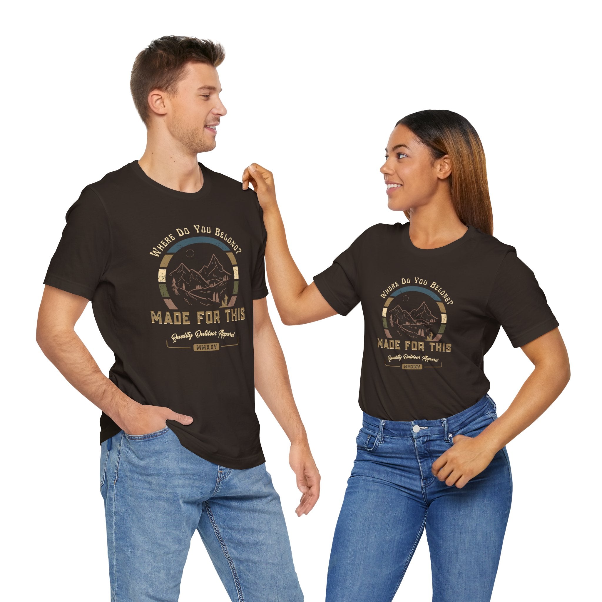 Adventure-Inspired Unisex Tee - Perfect for Nature Lovers, Gift for Hikers, Casual Wear, Outdoor Events, Travel Apparel
