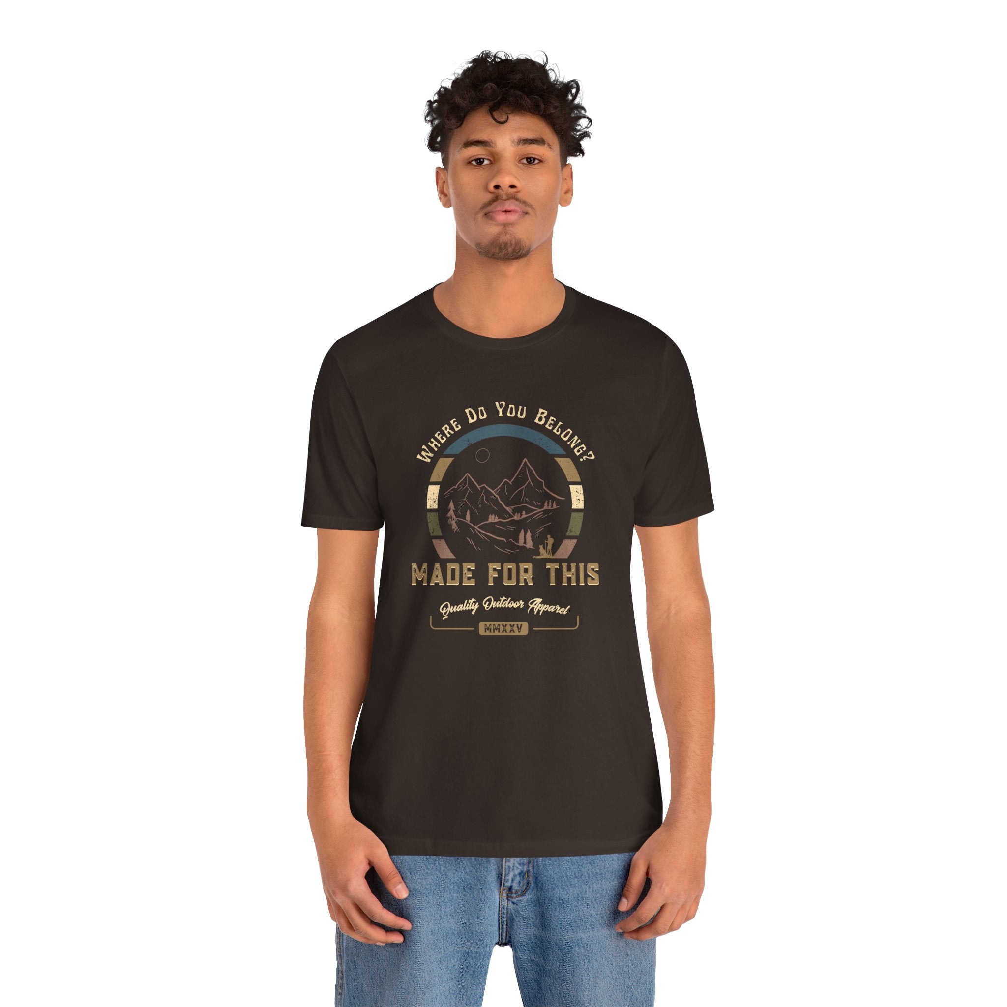 Adventure-Inspired Unisex Tee - Perfect for Nature Lovers, Gift for Hikers, Casual Wear, Outdoor Events, Travel Apparel