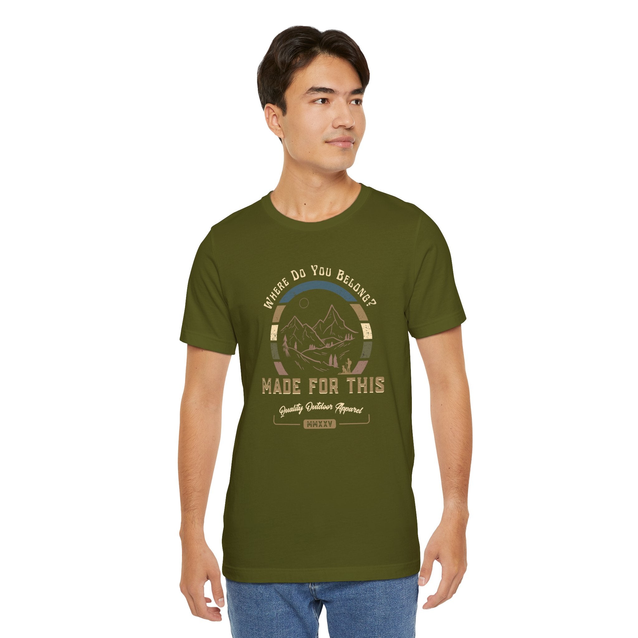 Adventure-Inspired Unisex Tee - Perfect for Nature Lovers, Gift for Hikers, Casual Wear, Outdoor Events, Travel Apparel