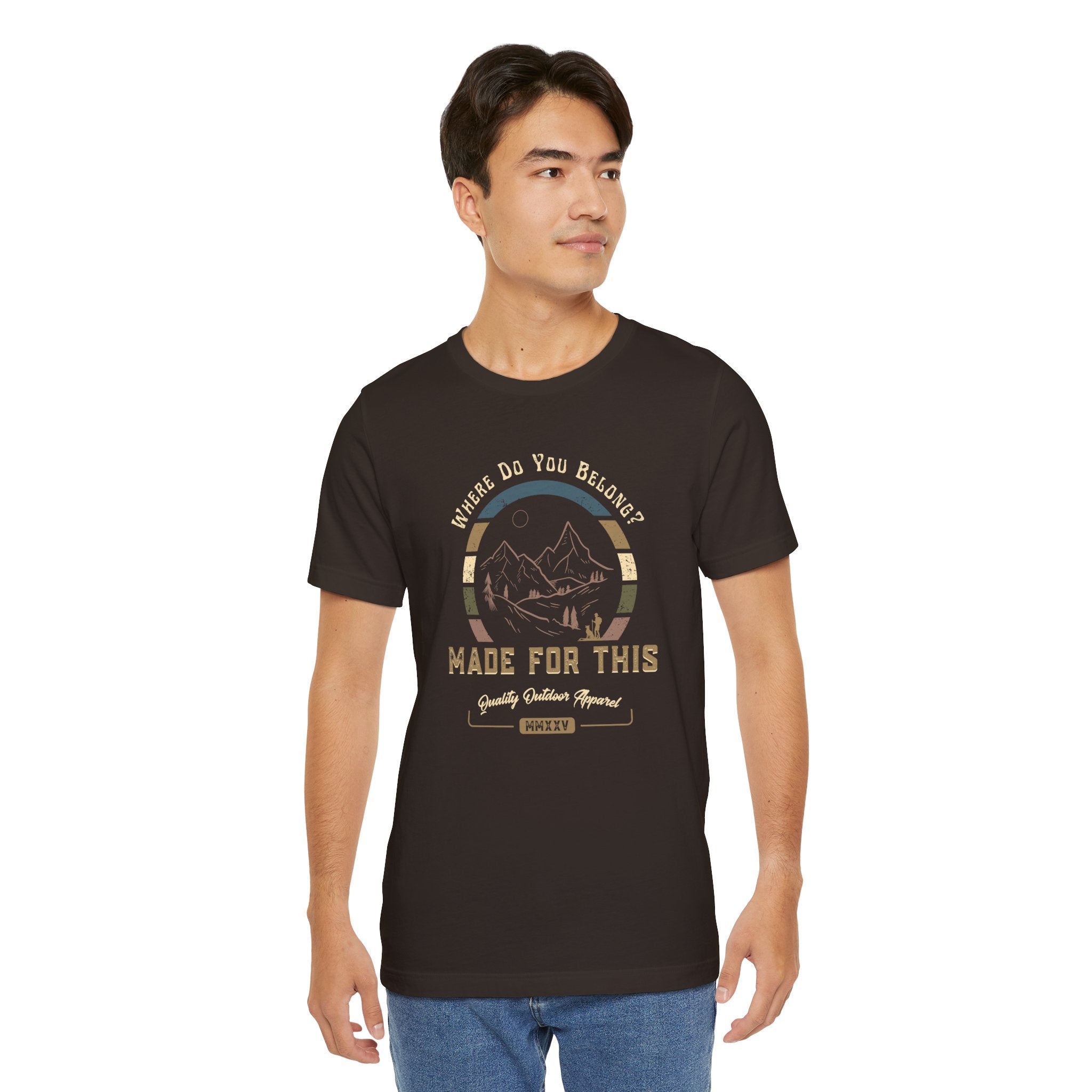 Adventure-Inspired Unisex Tee - Perfect for Nature Lovers, Gift for Hikers, Casual Wear, Outdoor Events, Travel Apparel